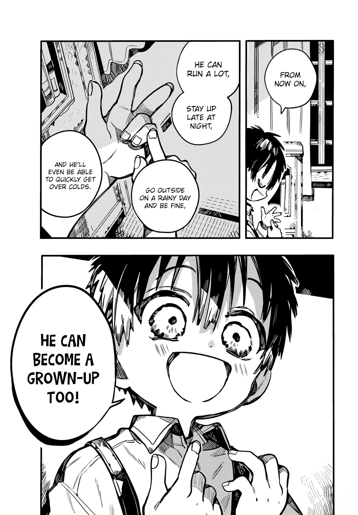 Jibaku Shounen Hanako-kun Chapter 81 page 36 - Chapter 81: The Red House (Part 6)