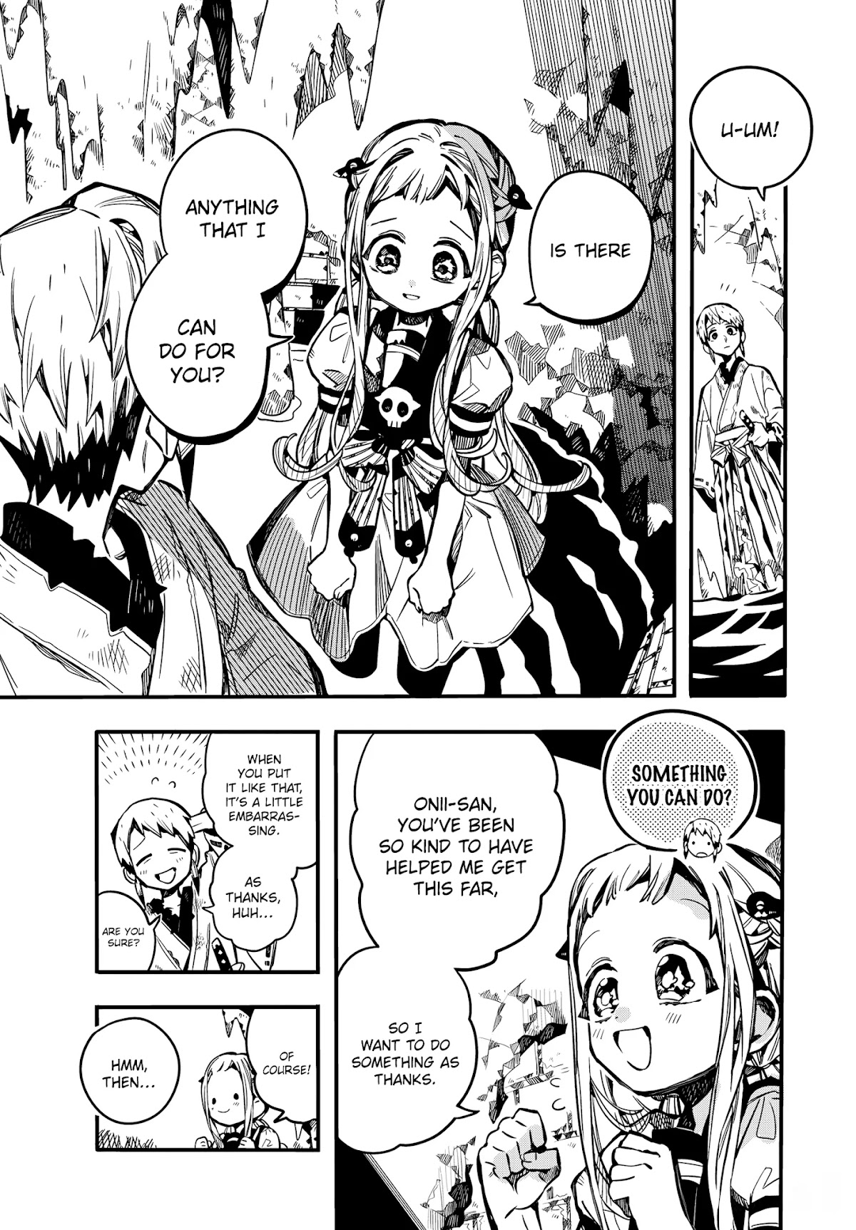 Jibaku Shounen Hanako-kun Chapter 81 page 4 - Chapter 81: The Red House (Part 6)