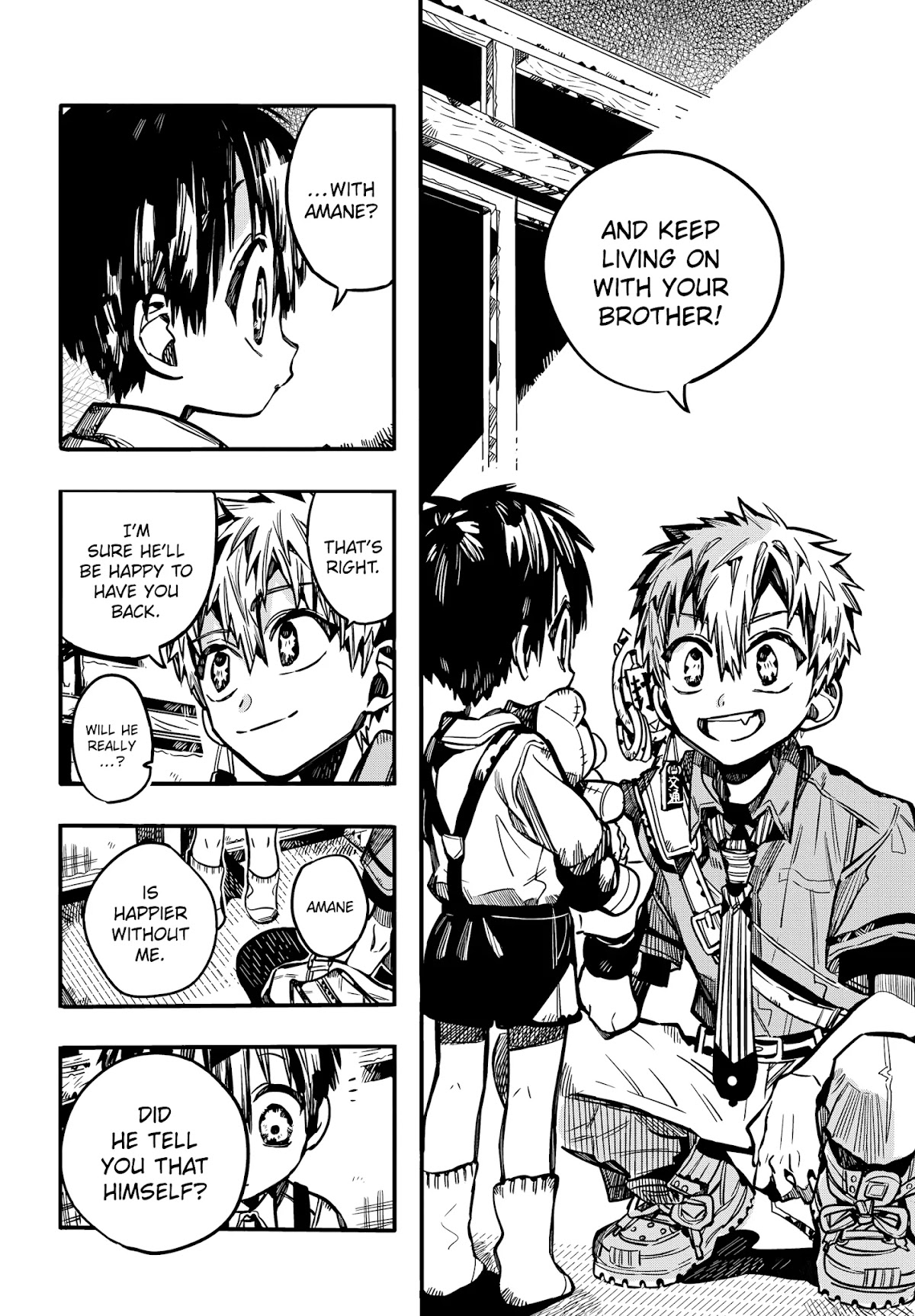 Jibaku Shounen Hanako-kun Chapter 82 page 10 - Chapter 82: The Red House (Part 7)