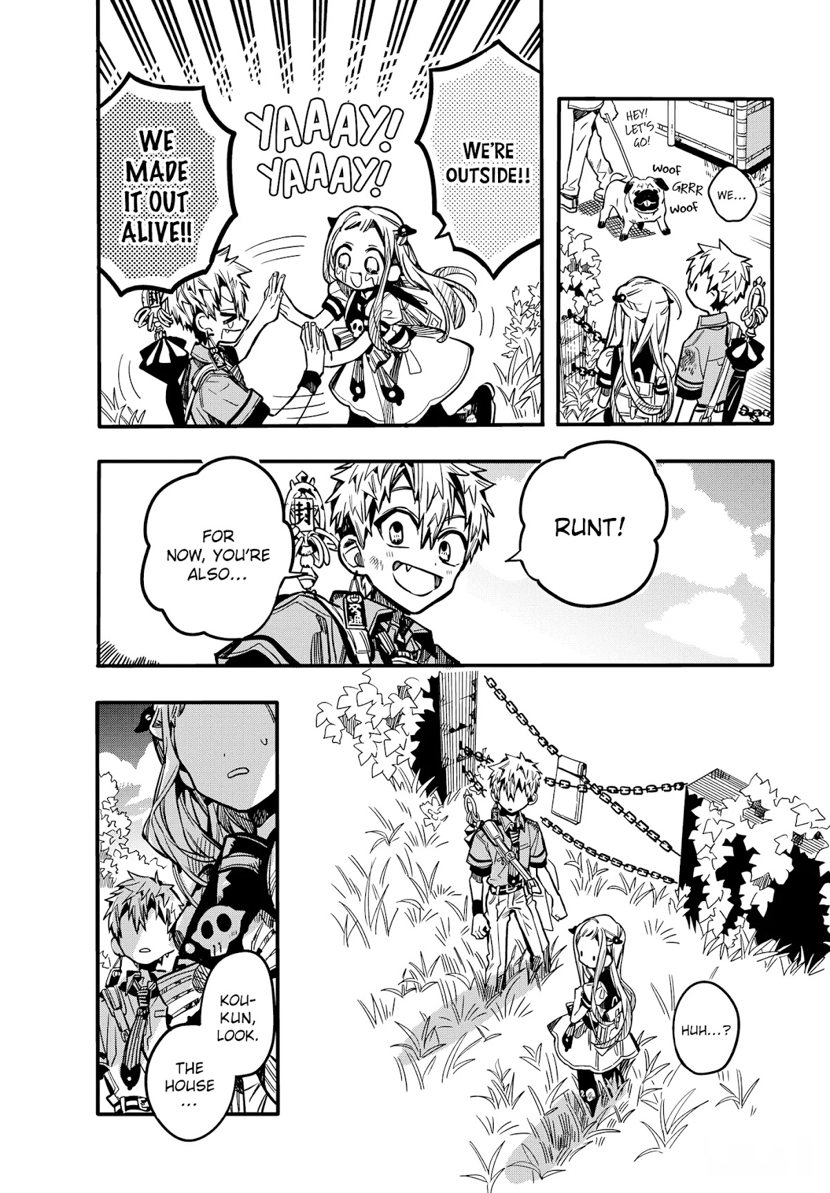 Jibaku Shounen Hanako-kun Chapter 82 page 34 - Chapter 82: The Red House (Part 7)