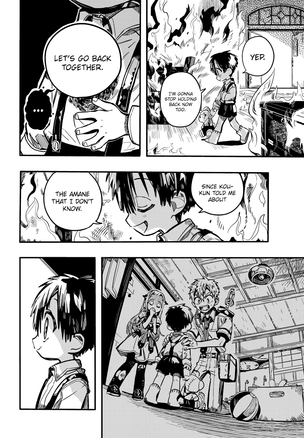 Jibaku Shounen Hanako-kun Chapter 82 page 39 - Chapter 82: The Red House (Part 7)