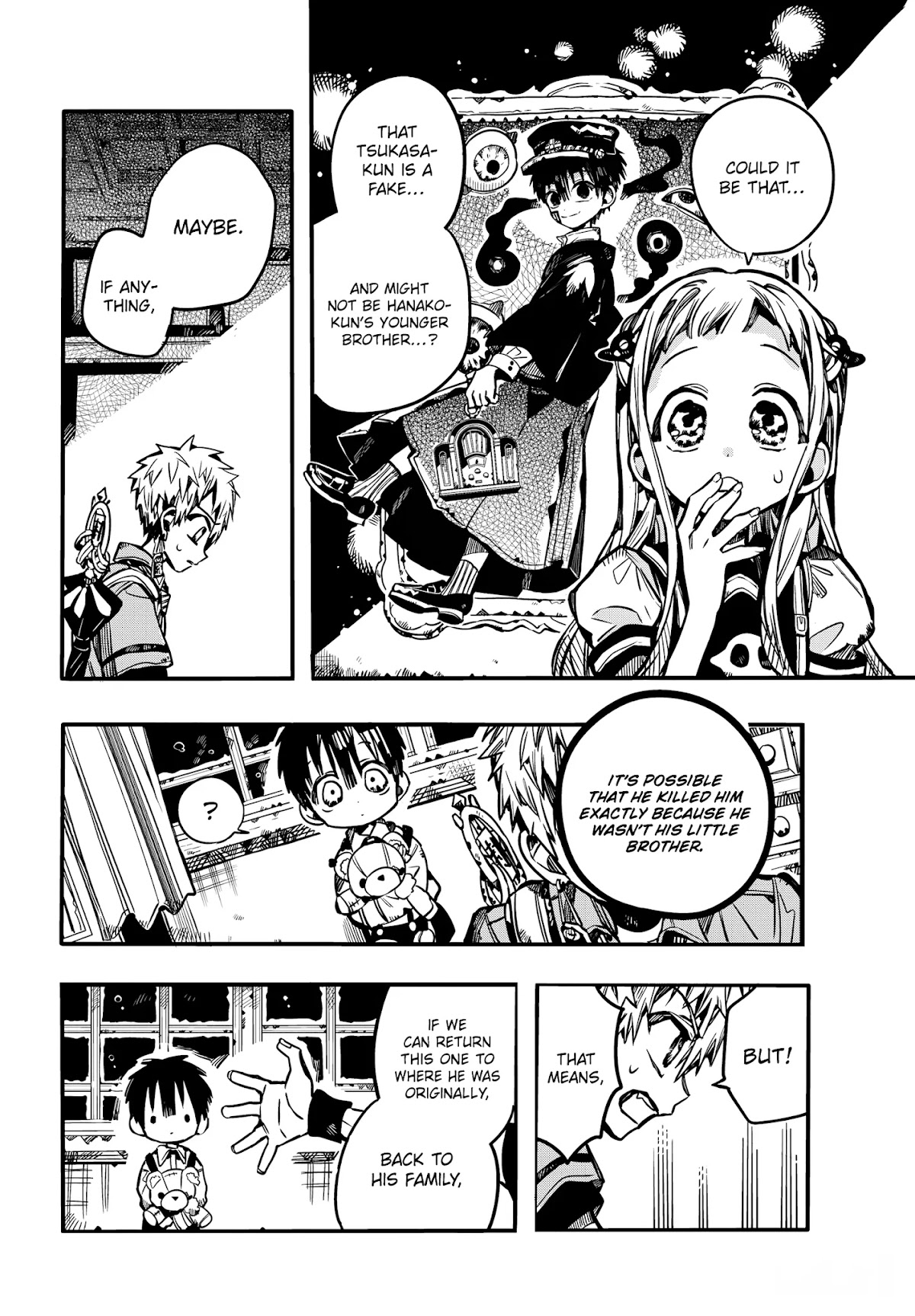 Jibaku Shounen Hanako-kun Chapter 82 page 6 - Chapter 82: The Red House (Part 7)