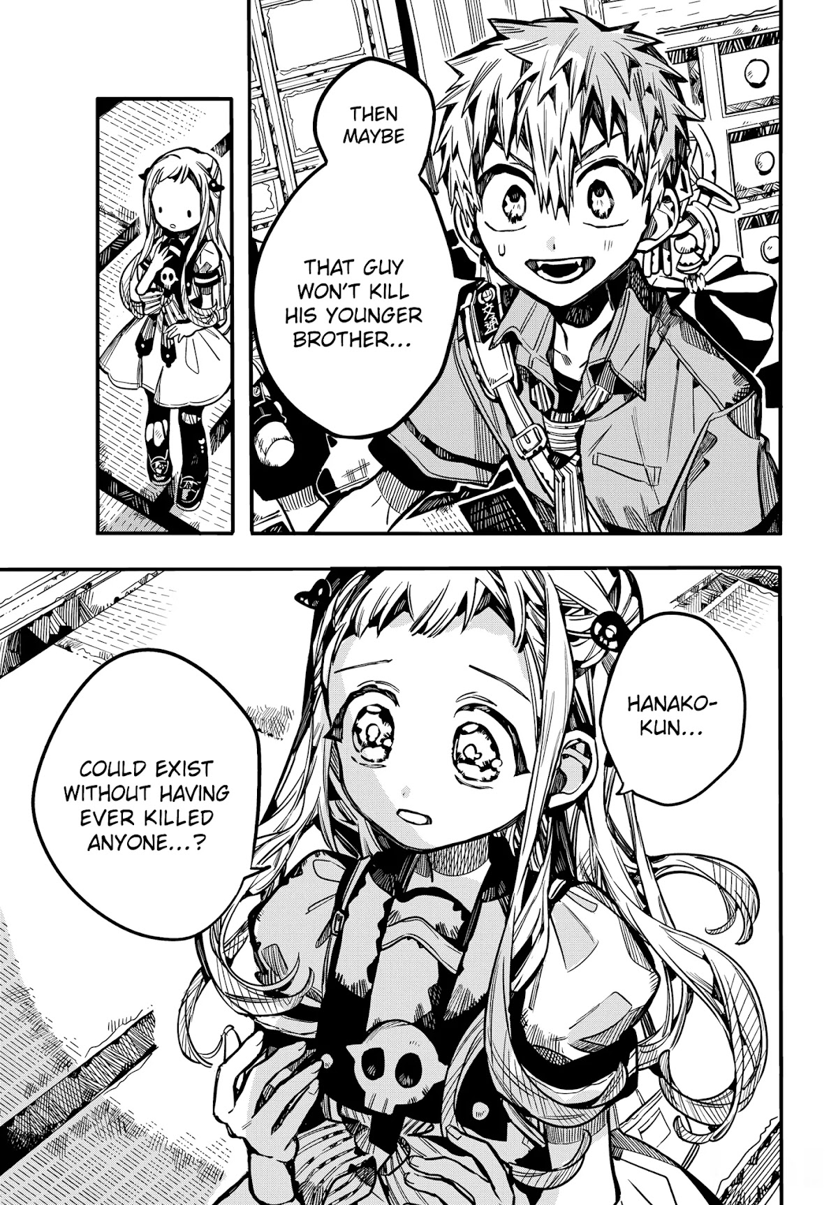 Jibaku Shounen Hanako-kun Chapter 82 page 7 - Chapter 82: The Red House (Part 7)