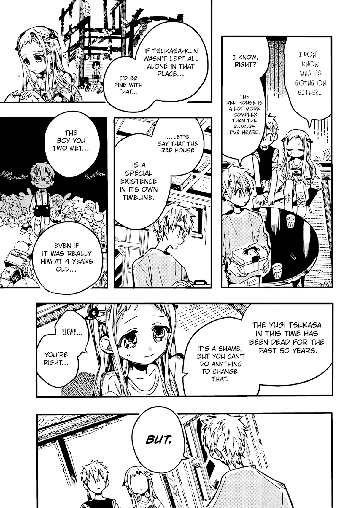 Jibaku Shounen Hanako-kun Chapter 83 page 8 - Chapter 83: Pizza Party