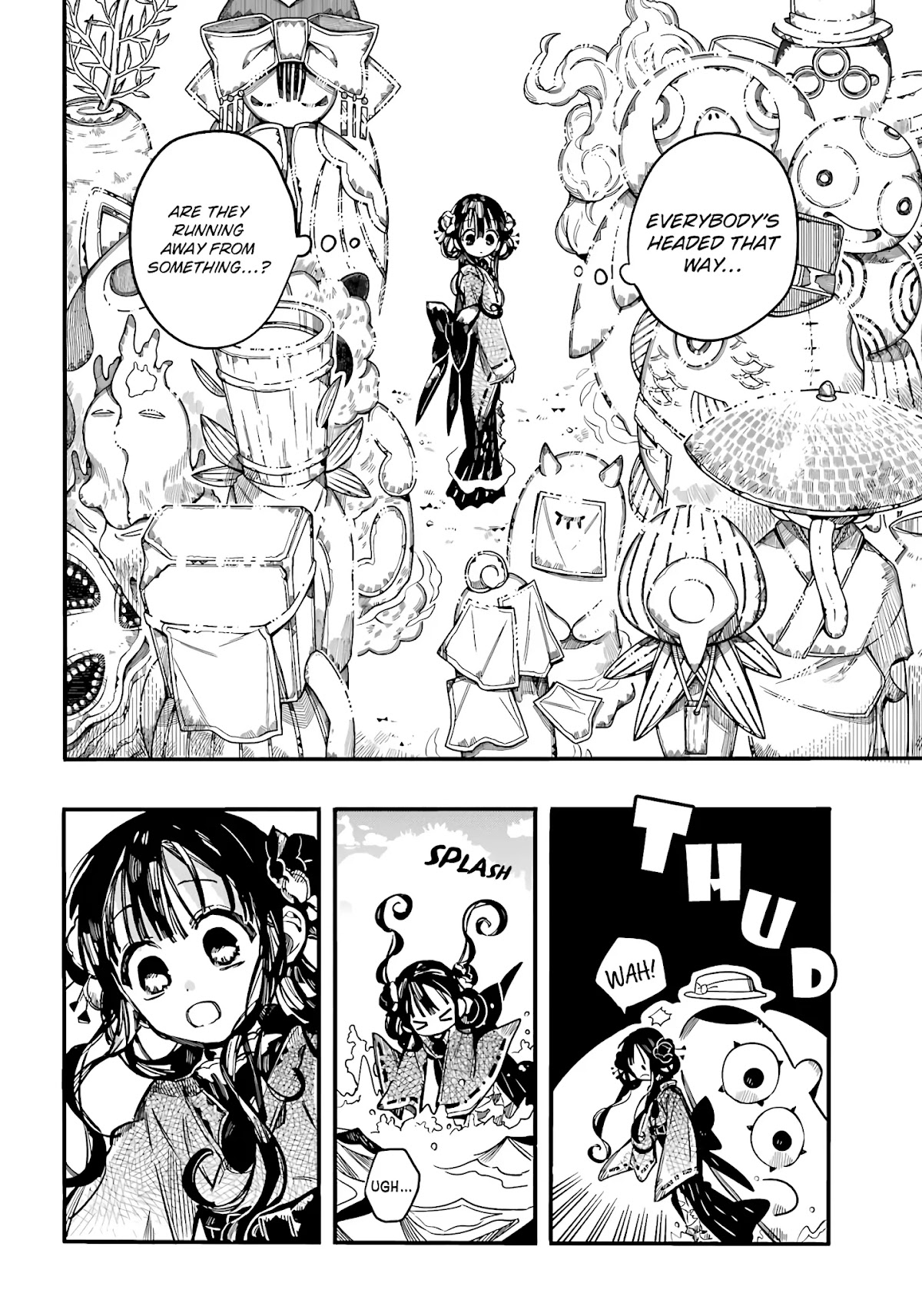 Jibaku Shounen Hanako-kun Chapter 84 page 12 - Chapter 84: To the Far Shore