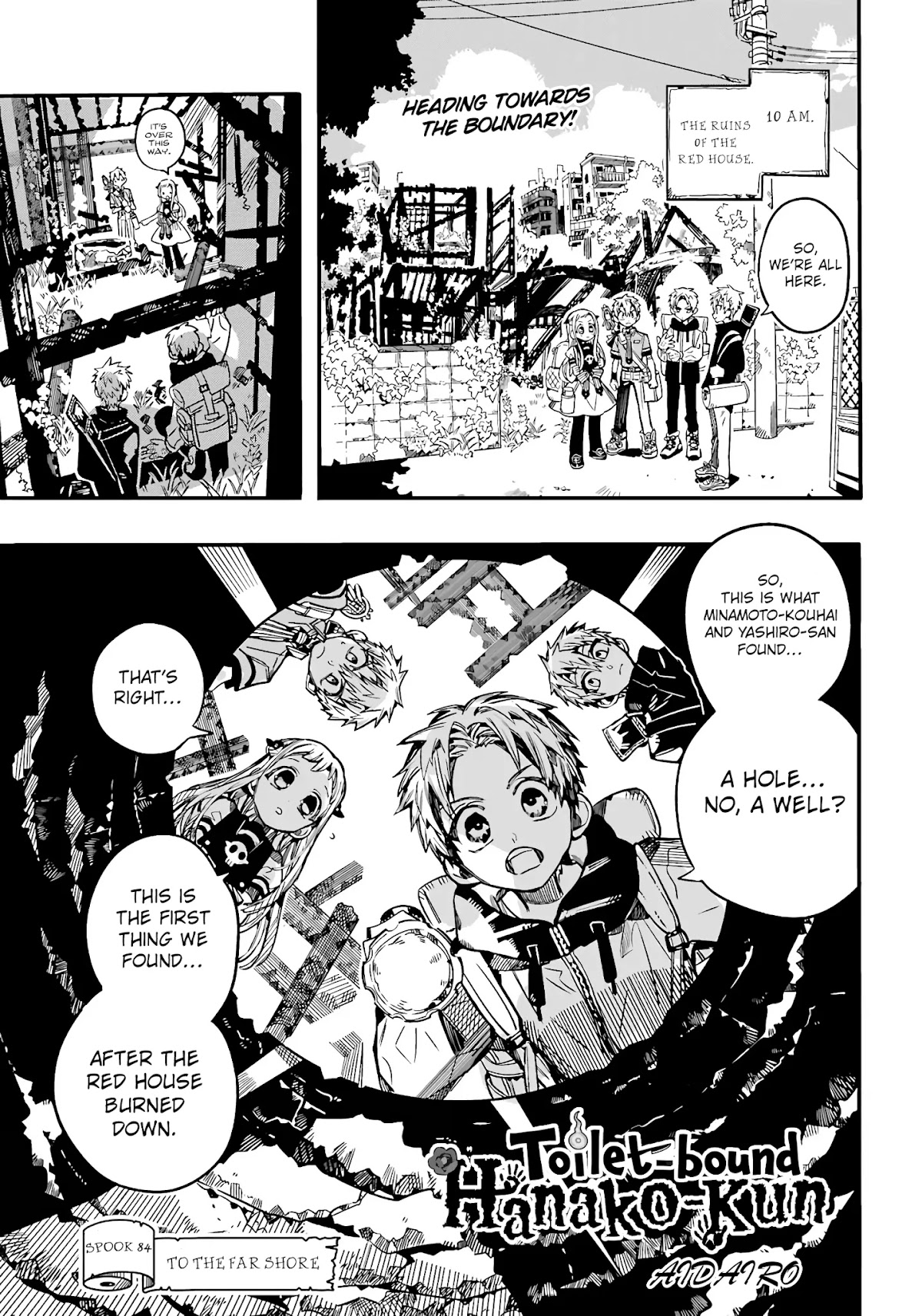 Jibaku Shounen Hanako-kun Chapter 84 page 2 - Chapter 84: To the Far Shore
