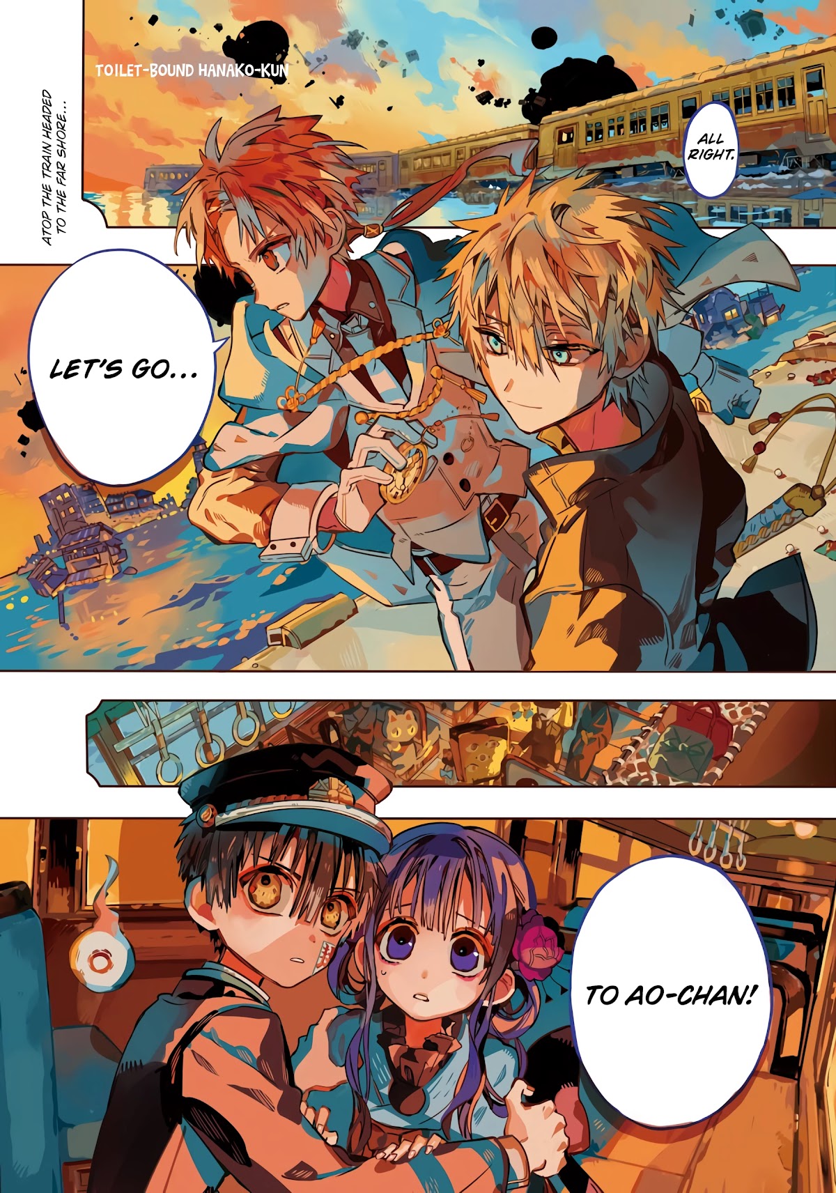 Jibaku Shounen Hanako-kun Chapter 85 page 3 - Chapter 85: To the Far Shore (Part 2)