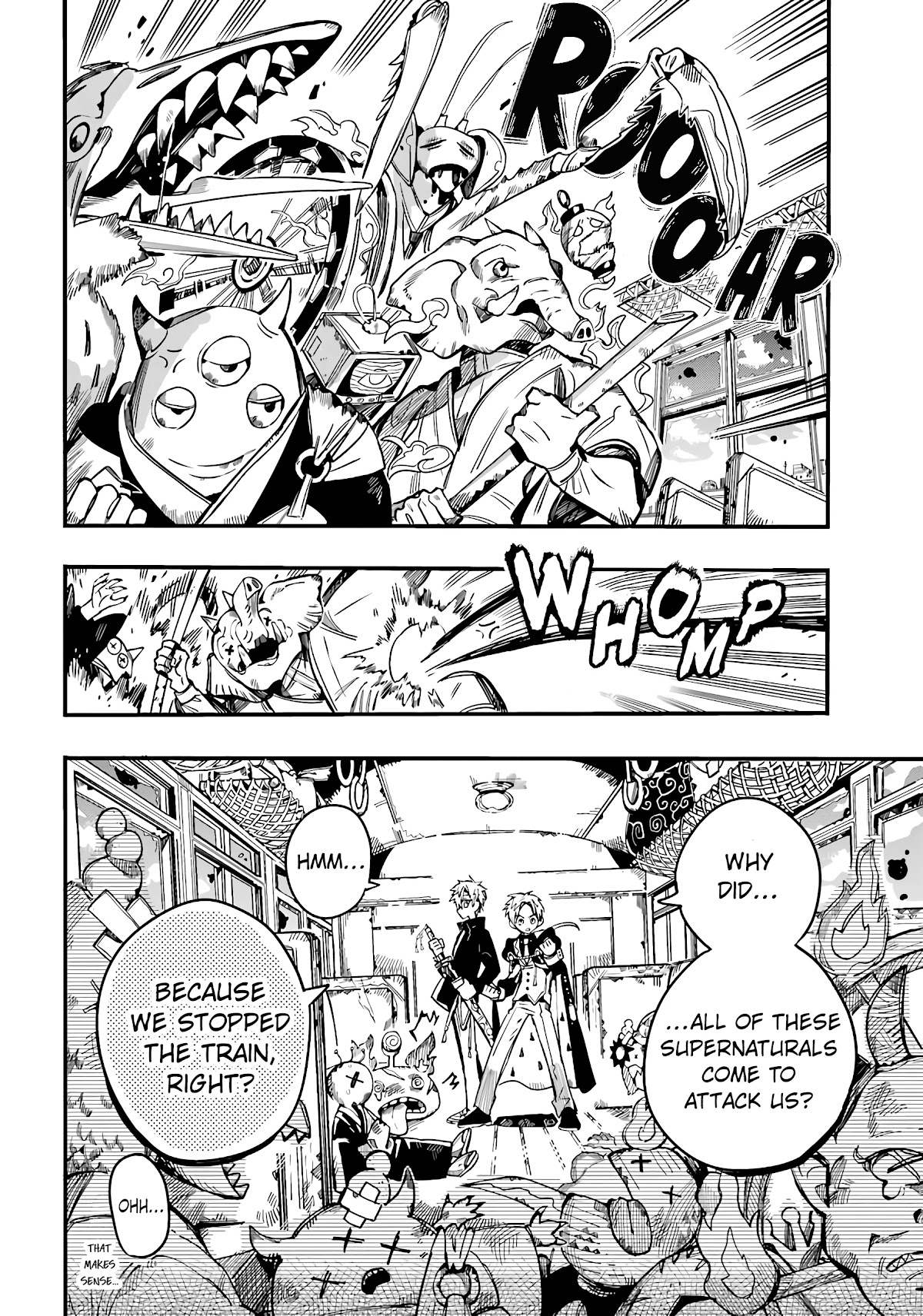 Jibaku Shounen Hanako-kun Chapter 85 page 5 - Chapter 85: To the Far Shore (Part 2)