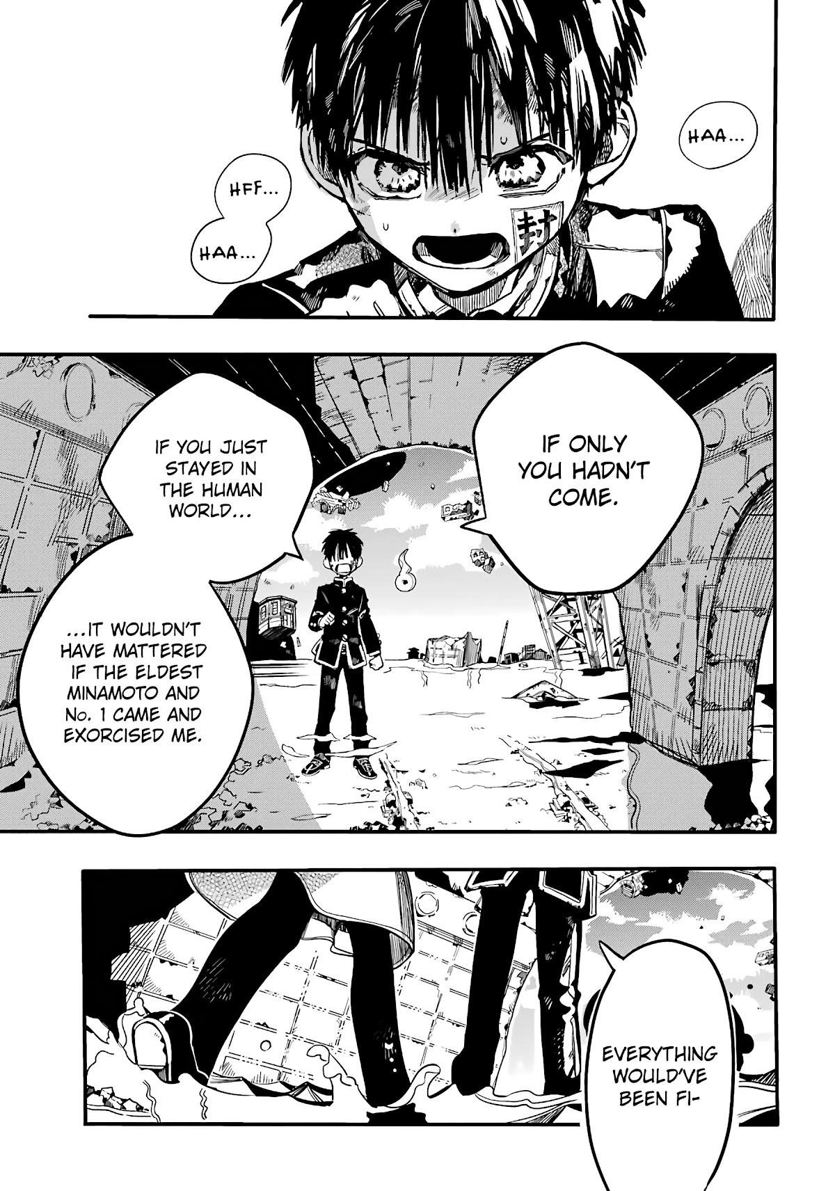 Jibaku Shounen Hanako-kun Chapter 86 page 5 - Chapter 86: To the Far Shore (Part 3)