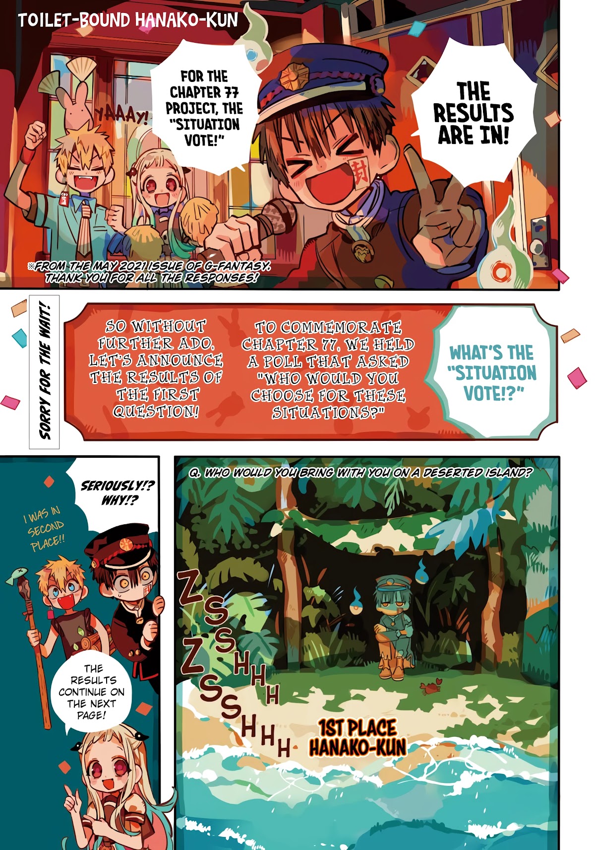 Jibaku Shounen Hanako-kun Chapter 87 page 2 - Chapter 87: To the Far Shore (Part 4)