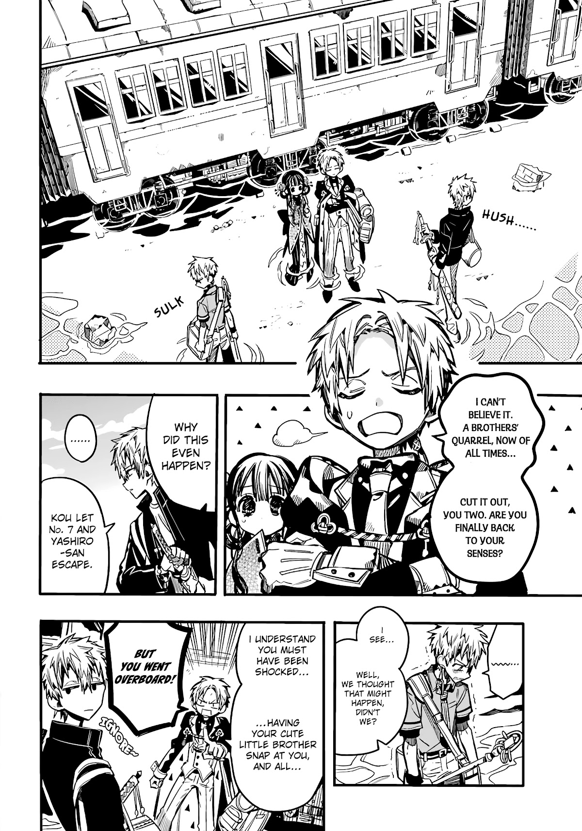 Jibaku Shounen Hanako-kun Chapter 87 page 21 - Chapter 87: To the Far Shore (Part 4)