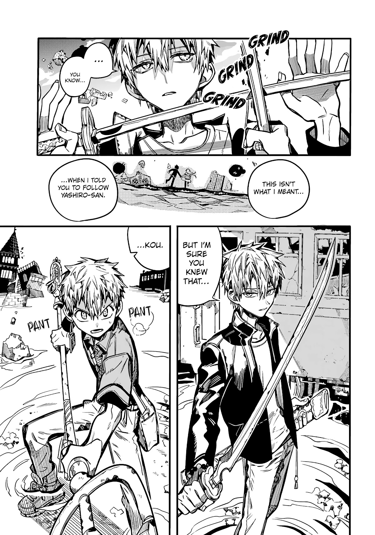 Jibaku Shounen Hanako-kun Chapter 87 page 8 - Chapter 87: To the Far Shore (Part 4)