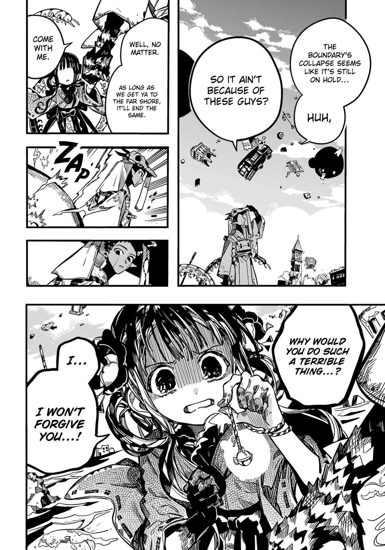Jibaku Shounen Hanako-kun Chapter 88 page 13 - Chapter 88: Oni