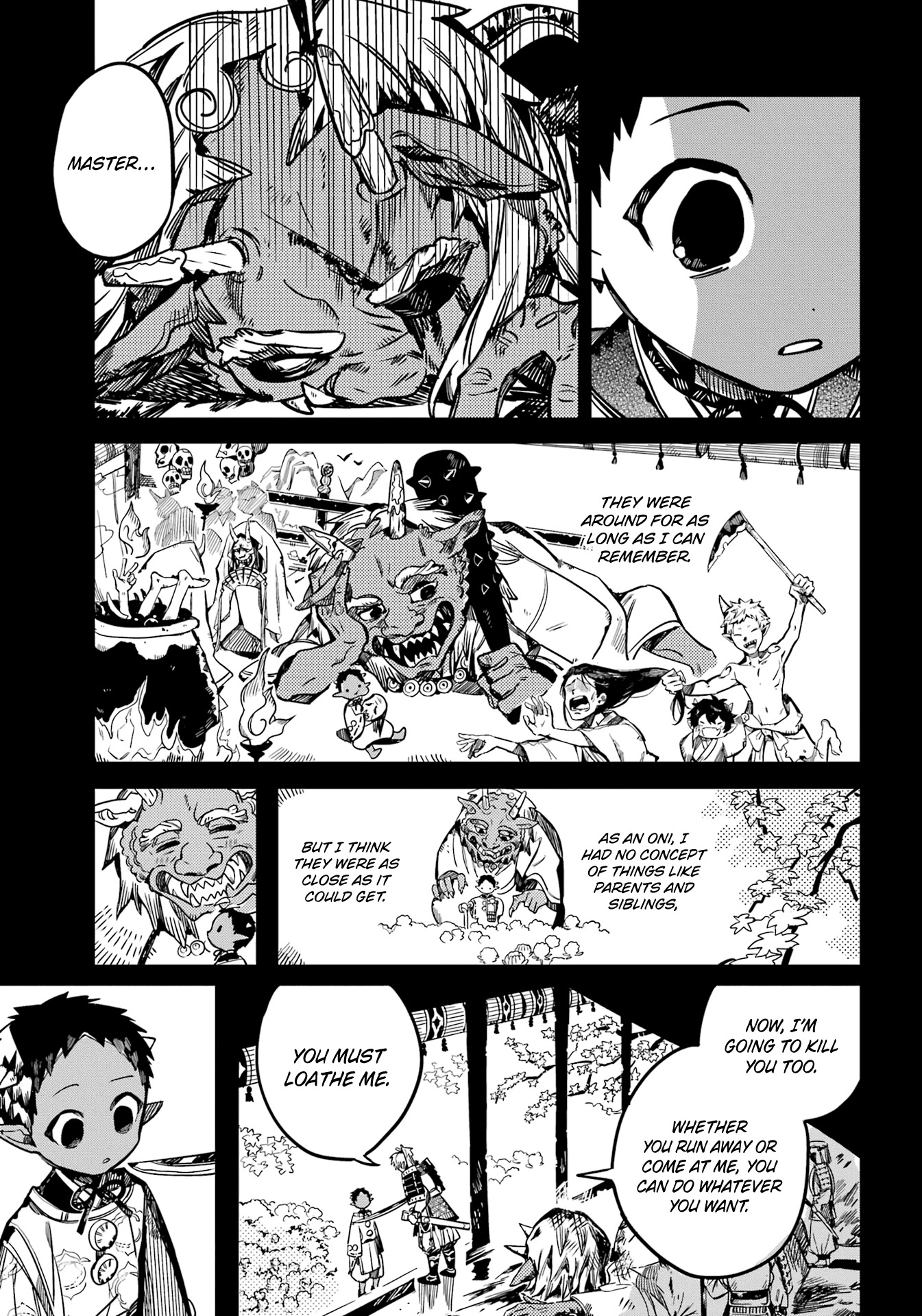 Jibaku Shounen Hanako-kun Chapter 88 page 18 - Chapter 88: Oni