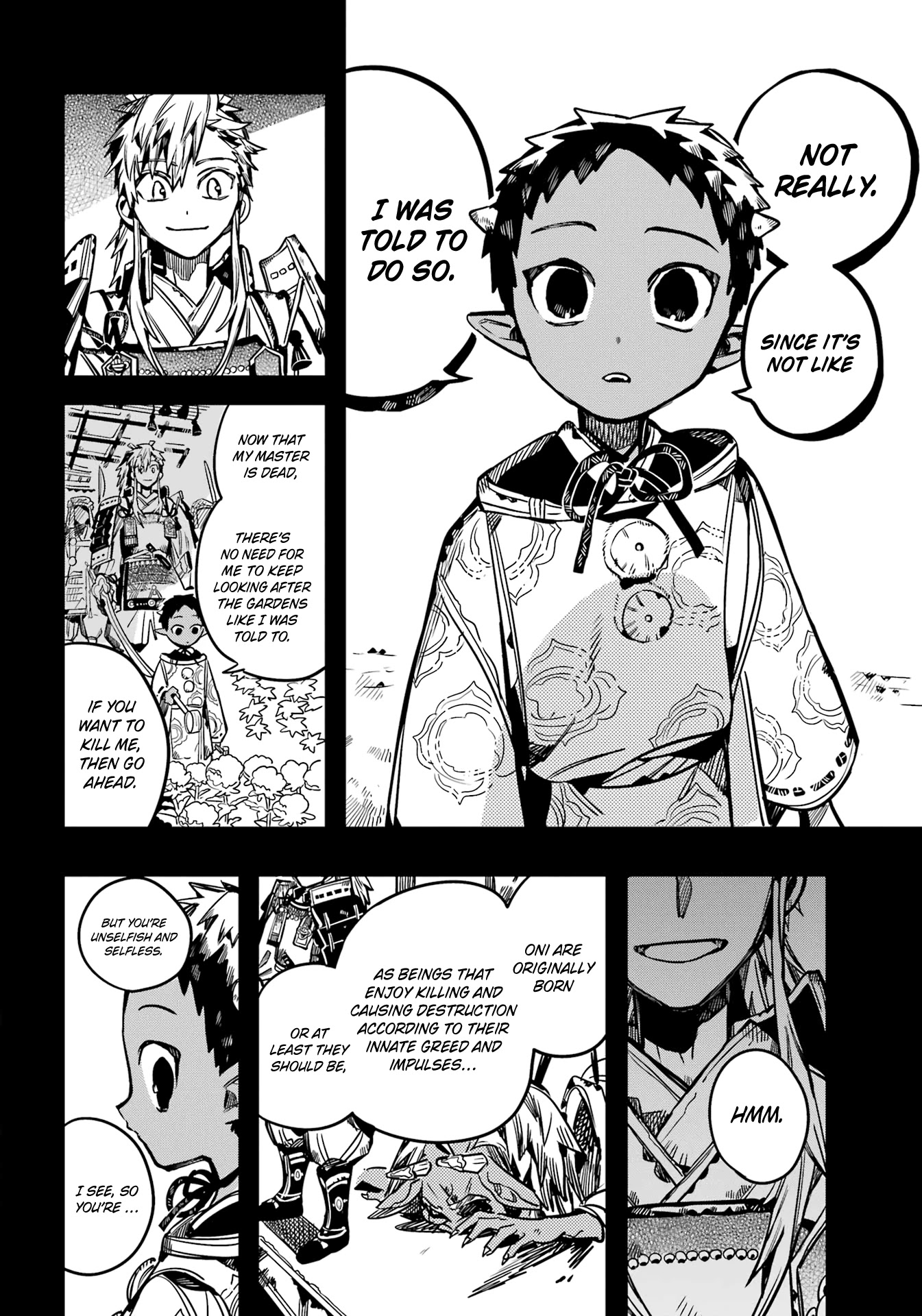 Jibaku Shounen Hanako-kun Chapter 88 page 19 - Chapter 88: Oni