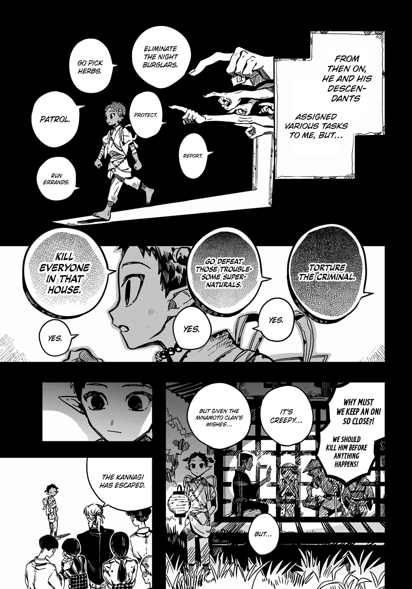 Jibaku Shounen Hanako-kun Chapter 88 page 22 - Chapter 88: Oni