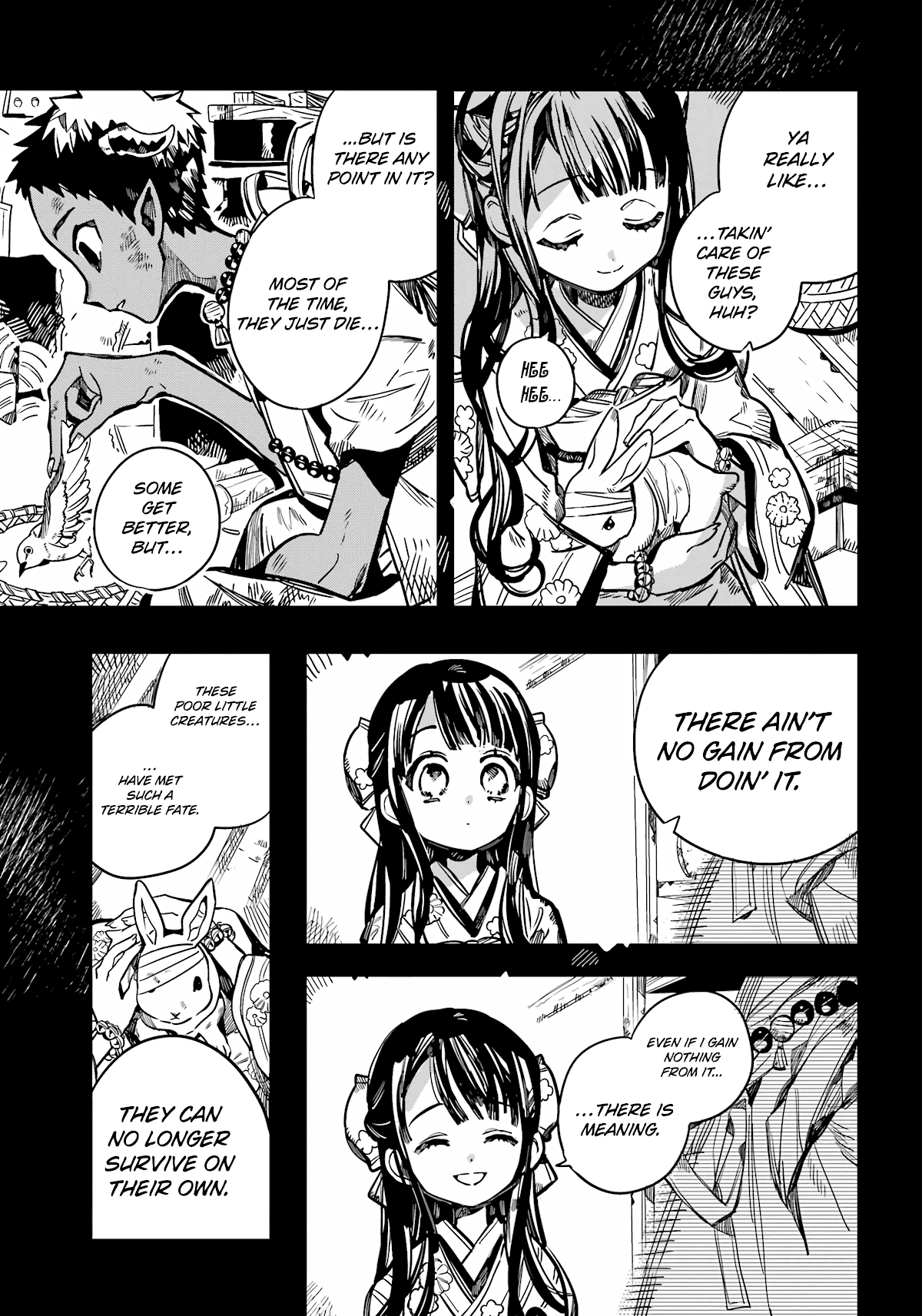 Jibaku Shounen Hanako-kun Chapter 89 page 13 - Chapter 89: Demon (Part 2)