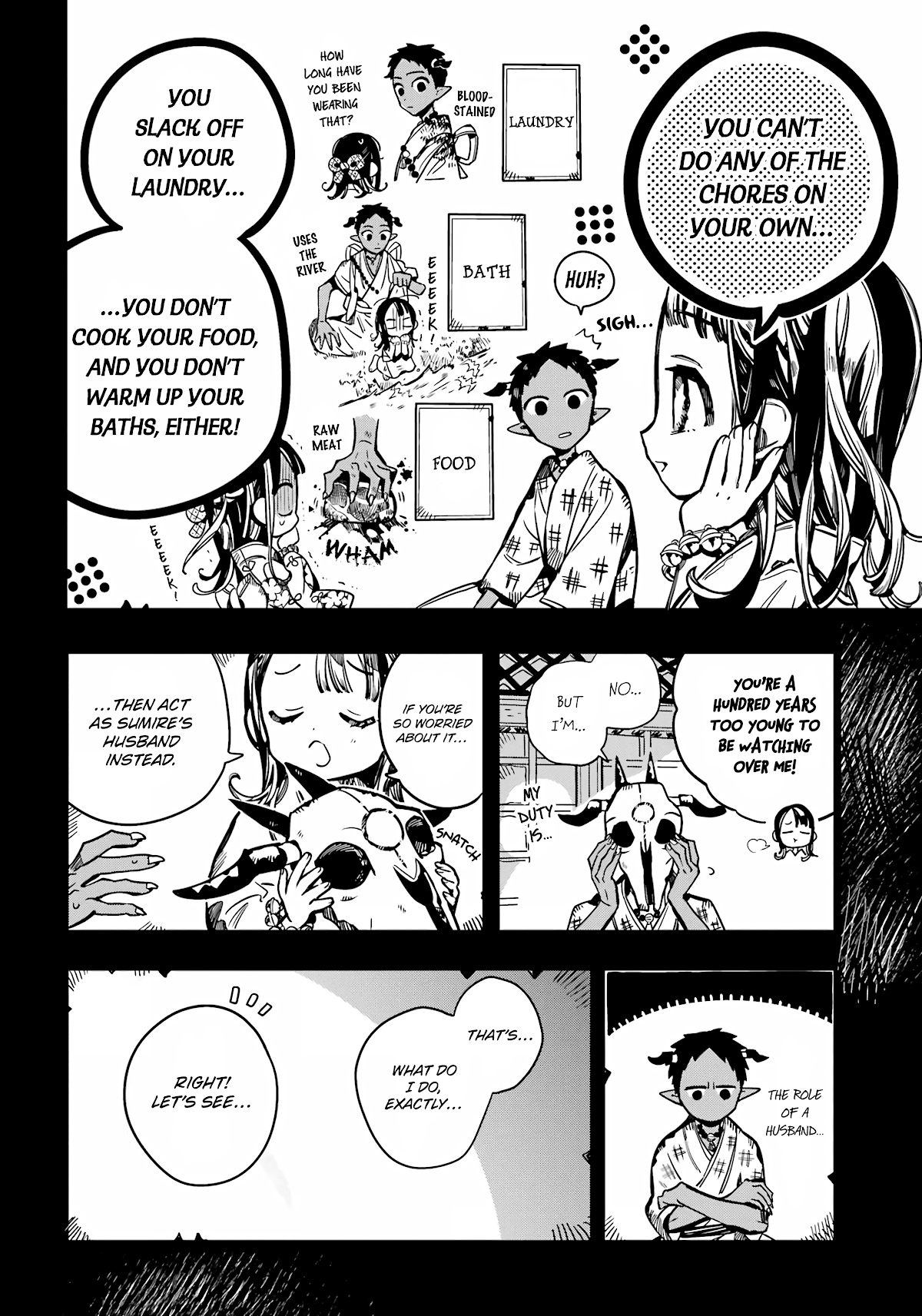 Jibaku Shounen Hanako-kun Chapter 89 page 8 - Chapter 89: Demon (Part 2)