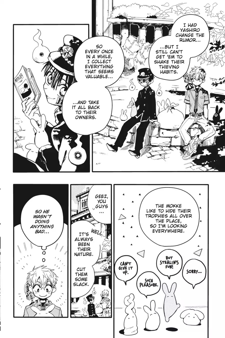 Jibaku Shounen Hanako-kun Chapter 9 page 18 - Chapter 9
