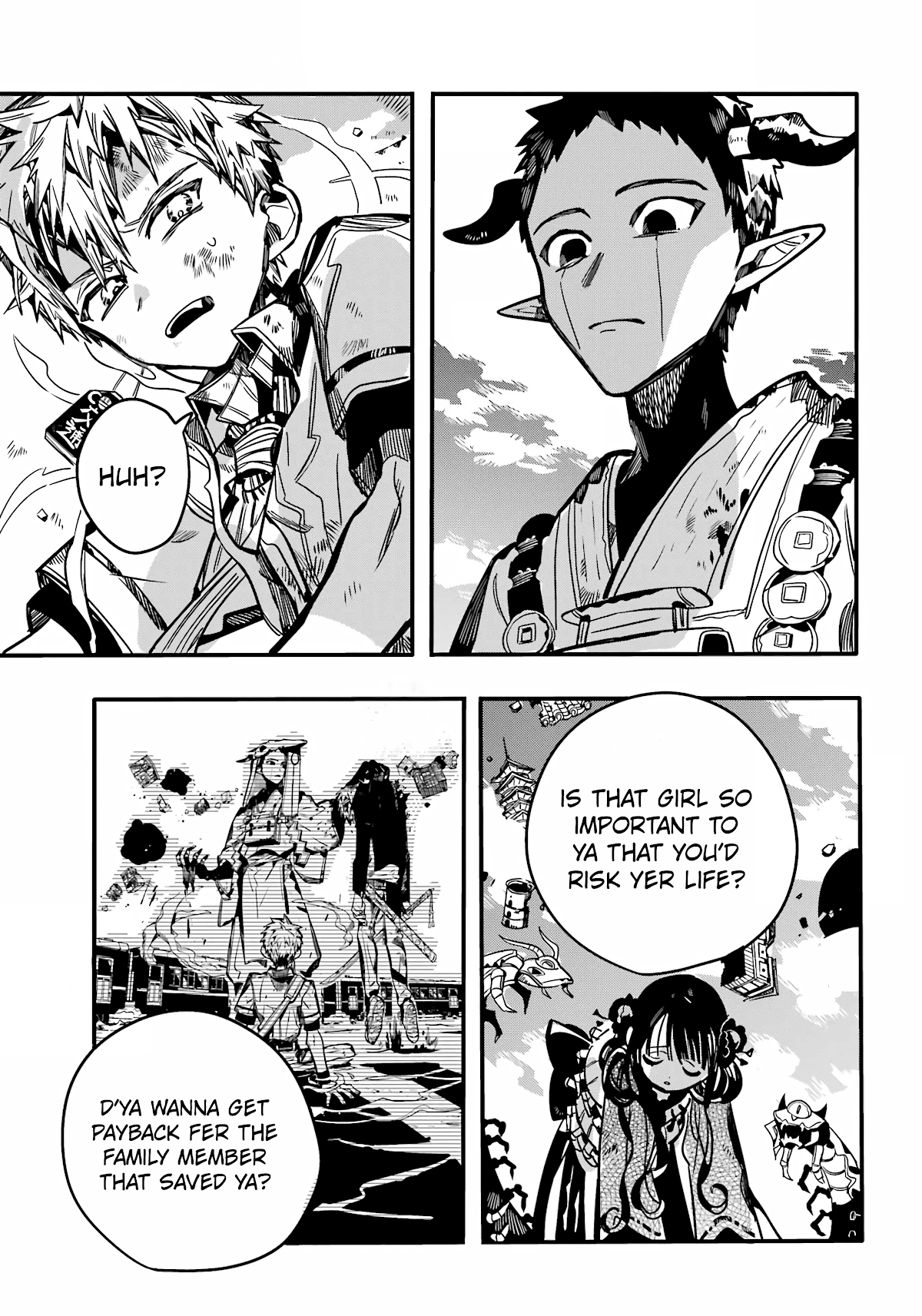 Jibaku Shounen Hanako-kun Chapter 90 page 17 - Chapter 90: Demon (Part 3)