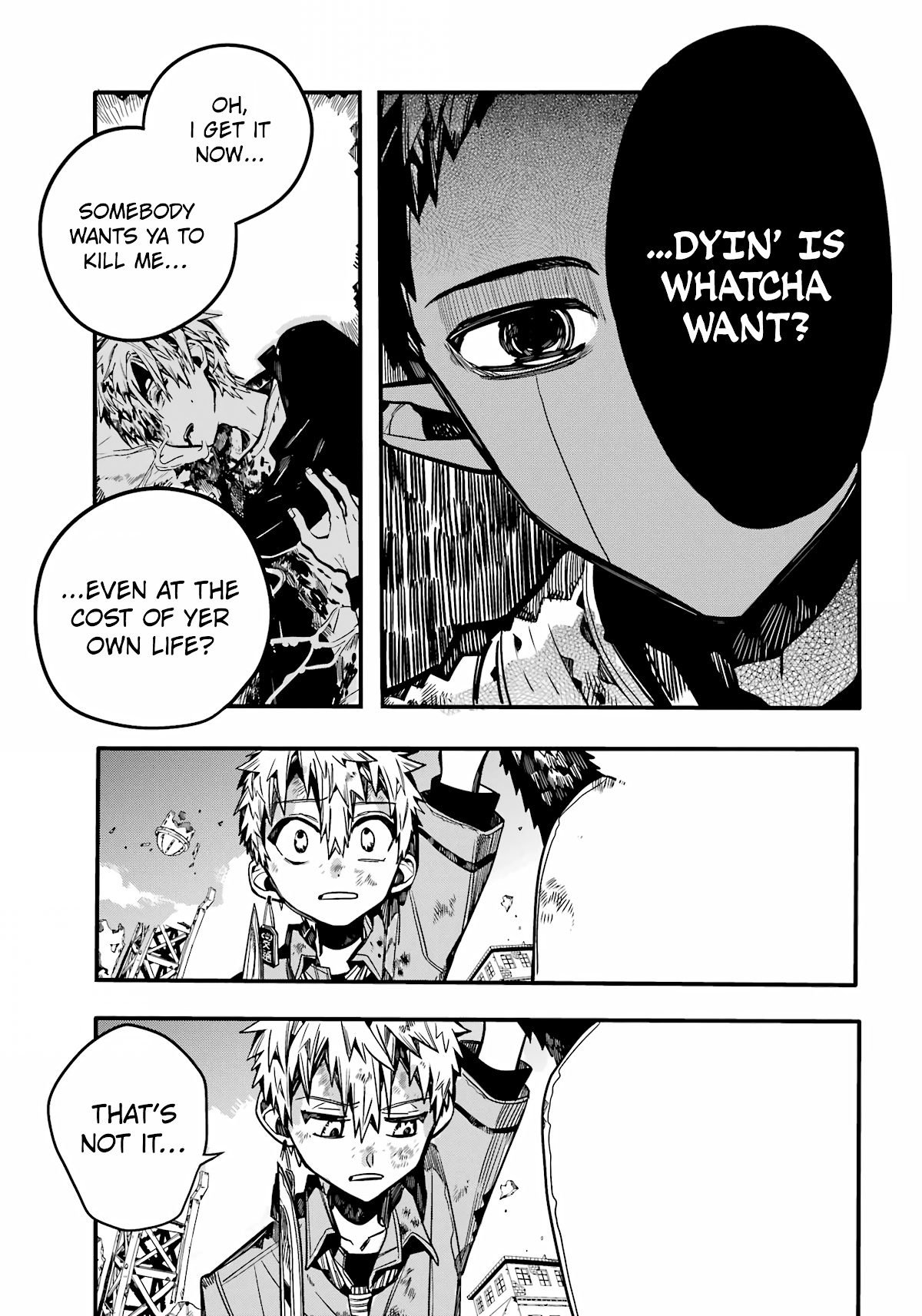 Jibaku Shounen Hanako-kun Chapter 90 page 21 - Chapter 90: Demon (Part 3)