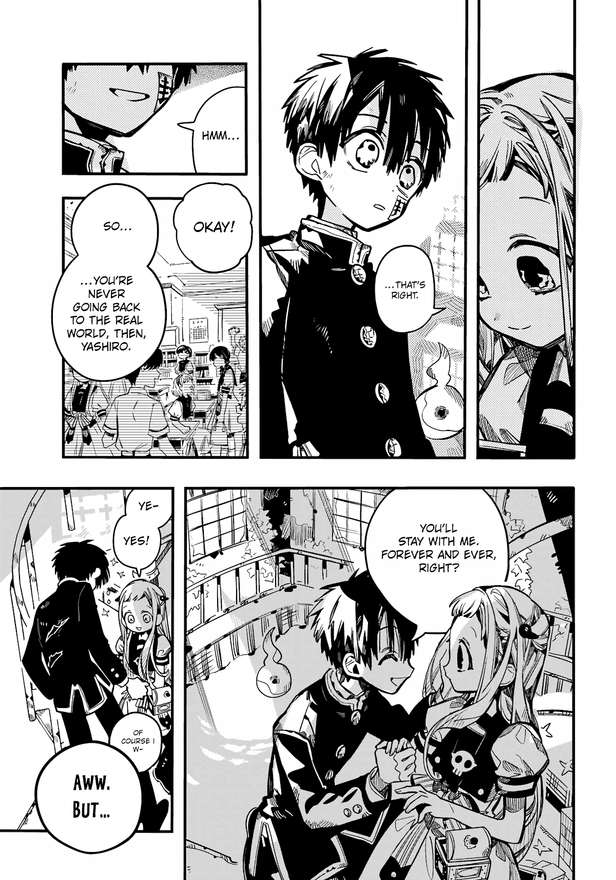 Jibaku Shounen Hanako-kun Chapter 91 page 12 - Chapter 91: Fixing Mistakes