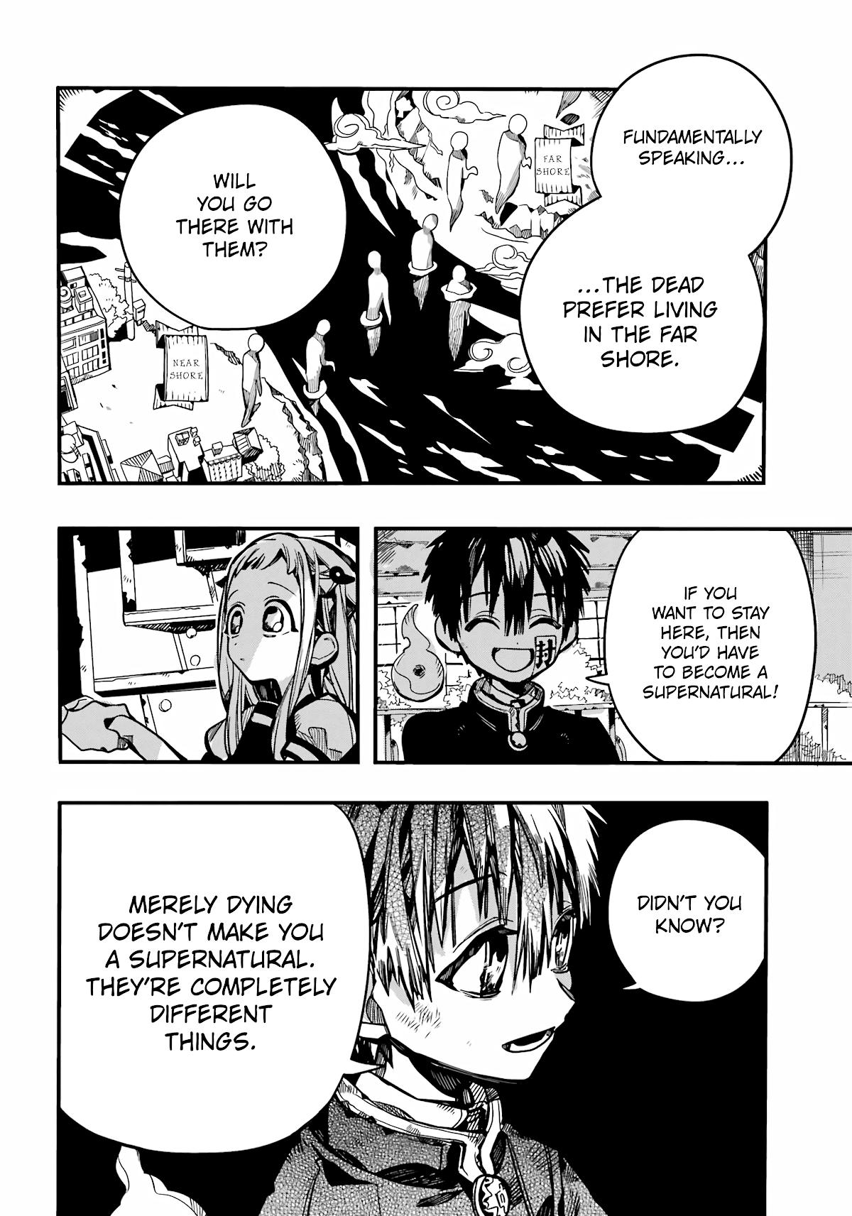 Jibaku Shounen Hanako-kun Chapter 91 page 13 - Chapter 91: Fixing Mistakes