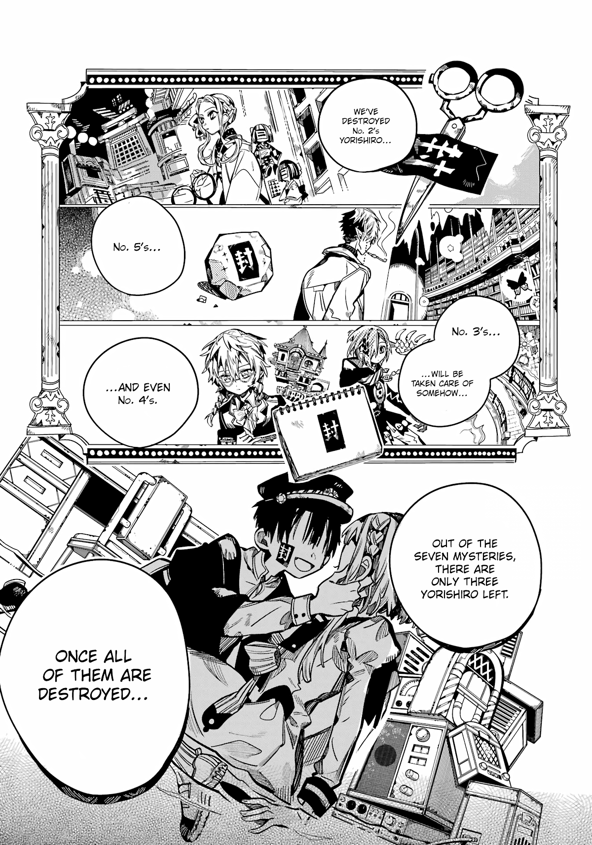 Jibaku Shounen Hanako-kun Chapter 92 page 11 - Chapter 92: Fixing Mistakes (Part 2)