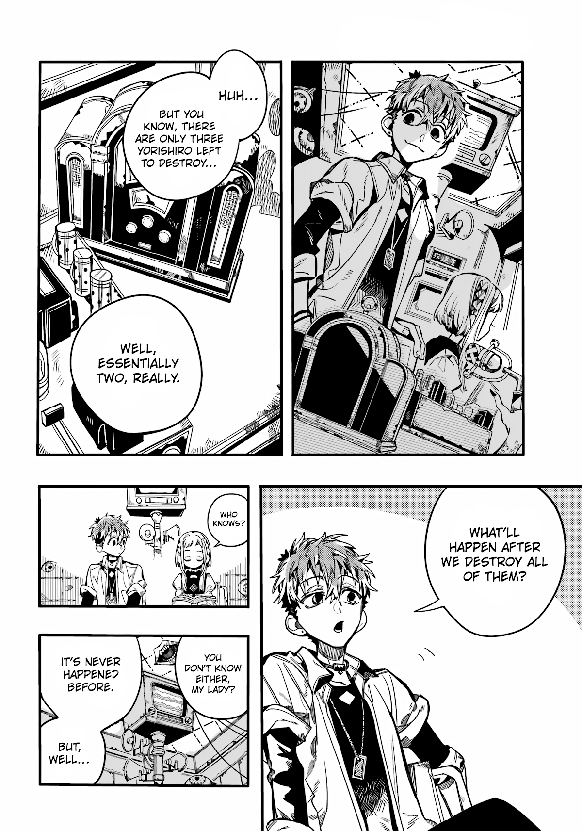 Jibaku Shounen Hanako-kun Chapter 92 page 16 - Chapter 92: Fixing Mistakes (Part 2)