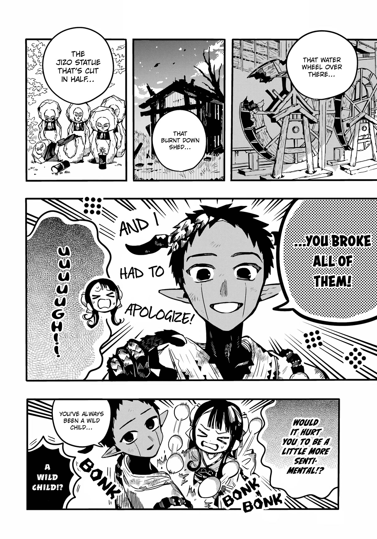 Jibaku Shounen Hanako-kun Chapter 93 page 14 - Chapter 93: Dawn (Part 1)