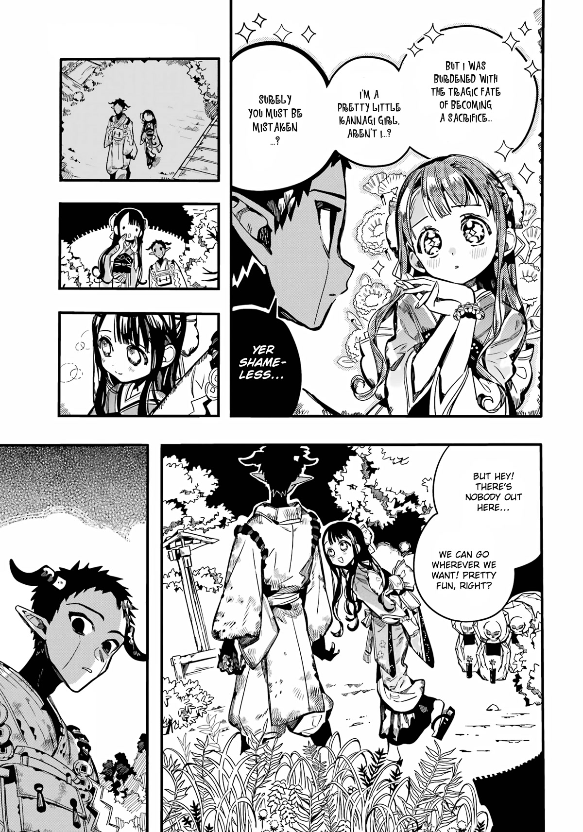 Jibaku Shounen Hanako-kun Chapter 93 page 15 - Chapter 93: Dawn (Part 1)