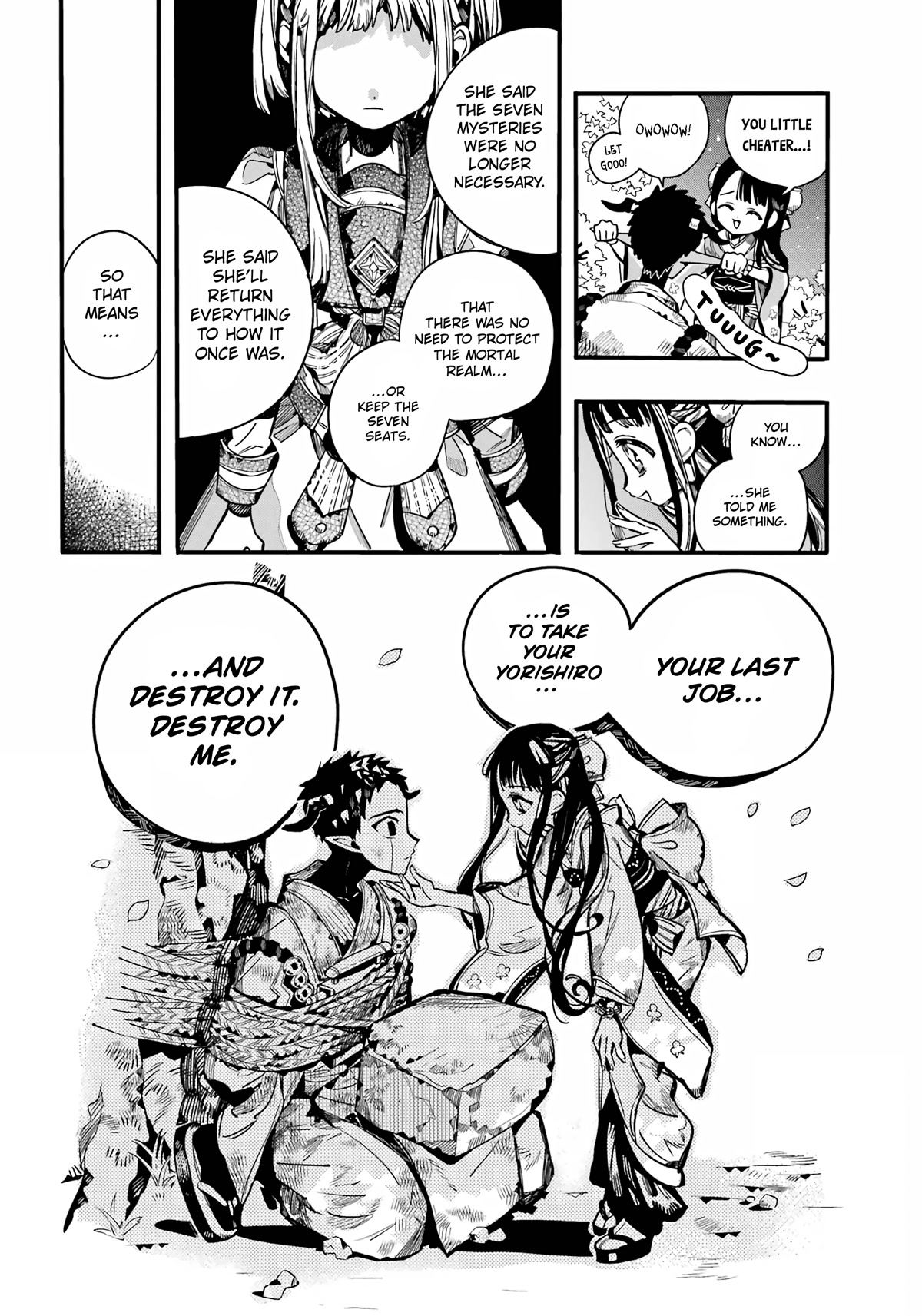 Jibaku Shounen Hanako-kun Chapter 93 page 8 - Chapter 93: Dawn (Part 1)