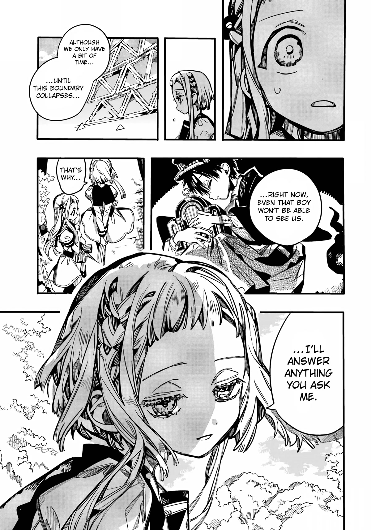 Jibaku Shounen Hanako-kun Chapter 94 page 28 - Chapter 94: Dawn (Part 2)