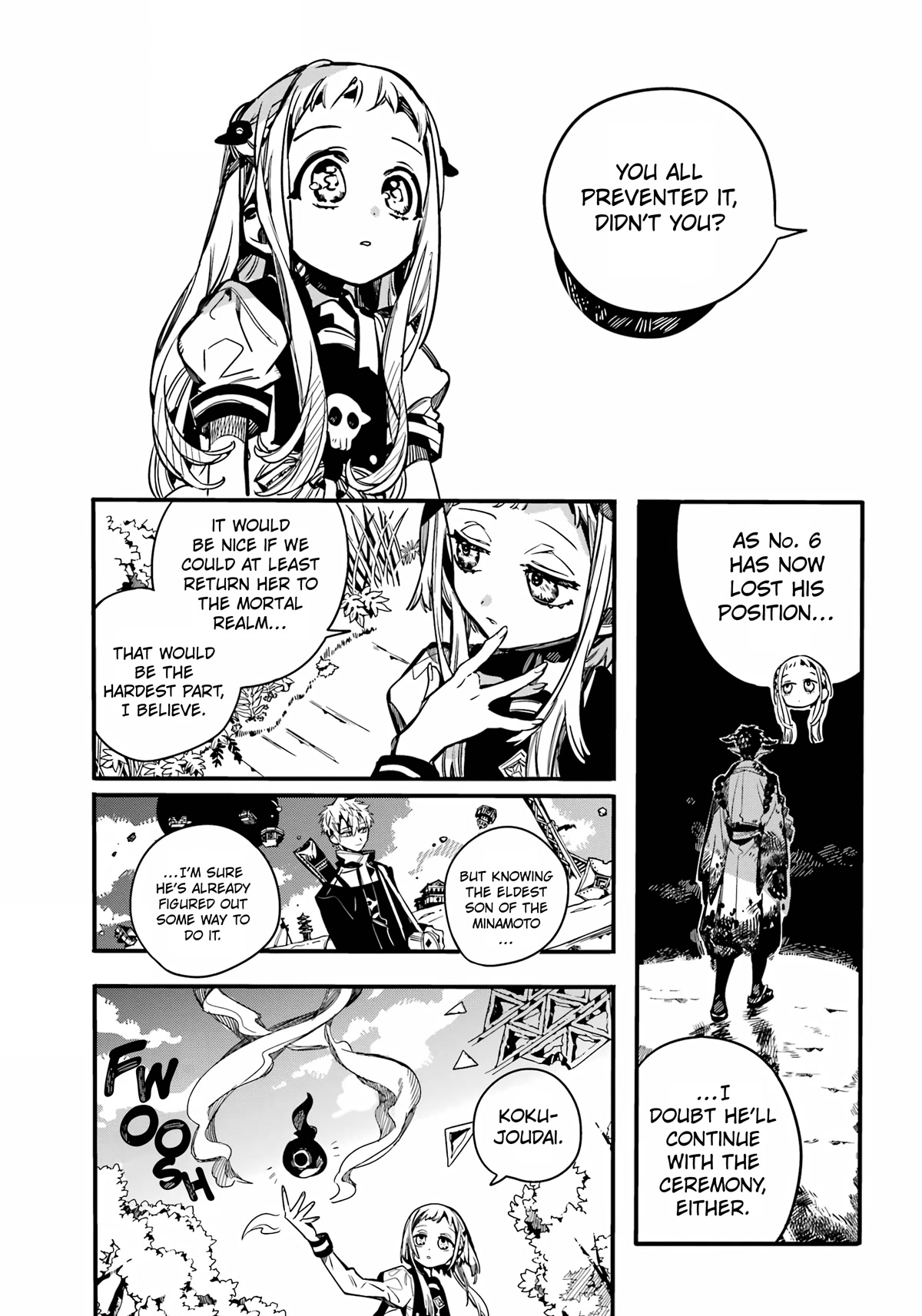 Jibaku Shounen Hanako-kun Chapter 95 page 10 - Chapter 95: Dawn (Part 3)