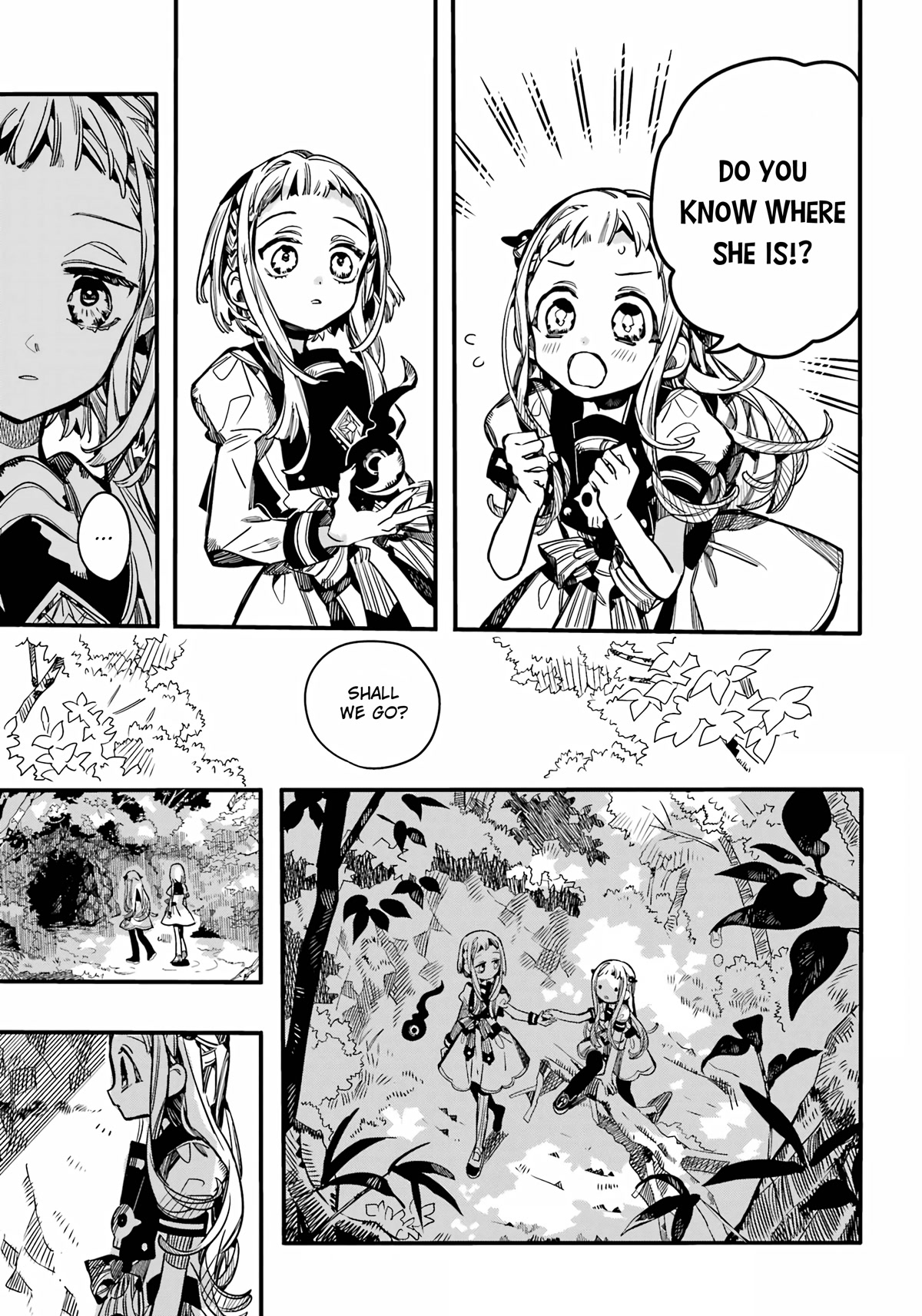 Jibaku Shounen Hanako-kun Chapter 95 page 14 - Chapter 95: Dawn (Part 3)