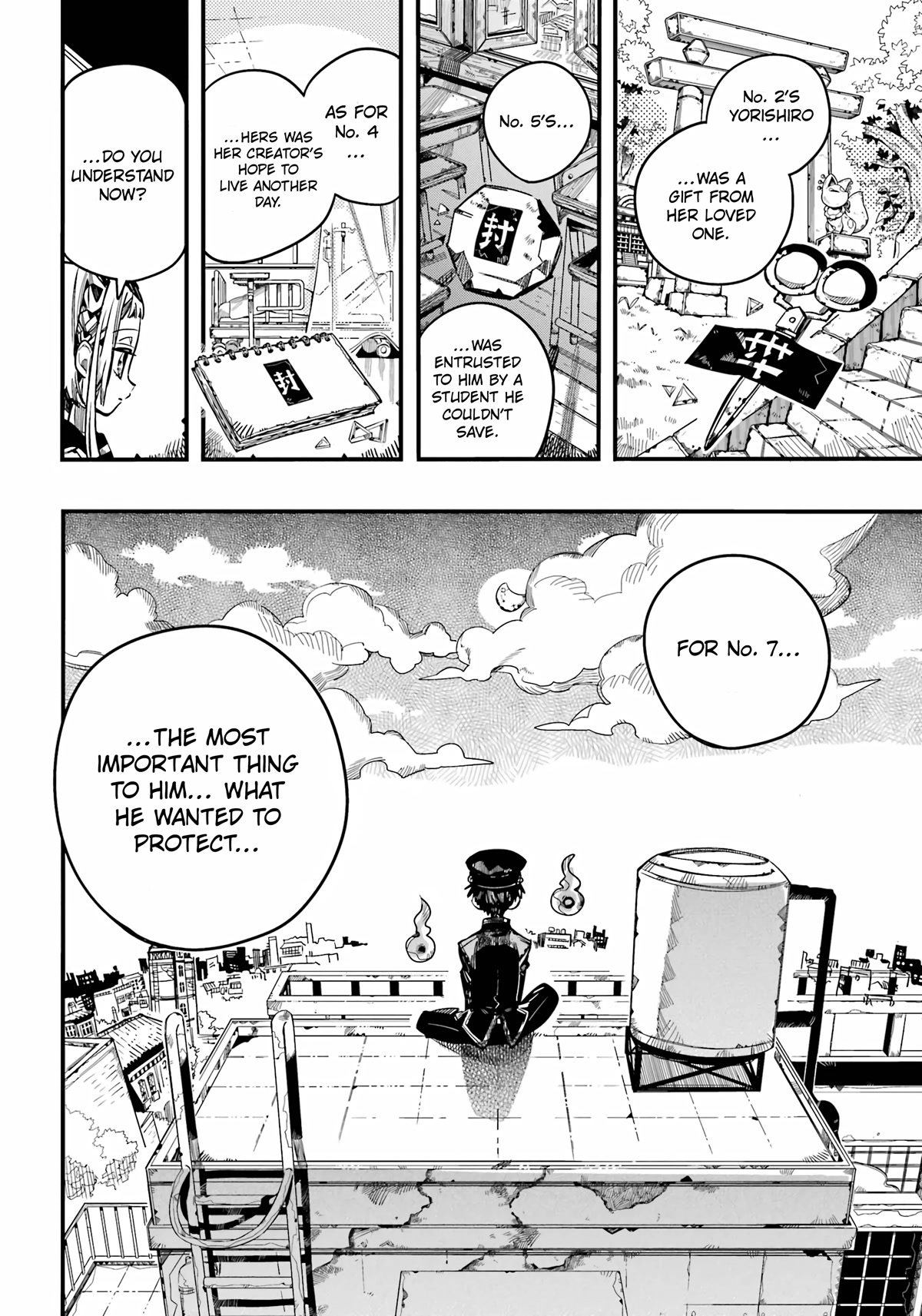Jibaku Shounen Hanako-kun Chapter 95 page 23 - Chapter 95: Dawn (Part 3)