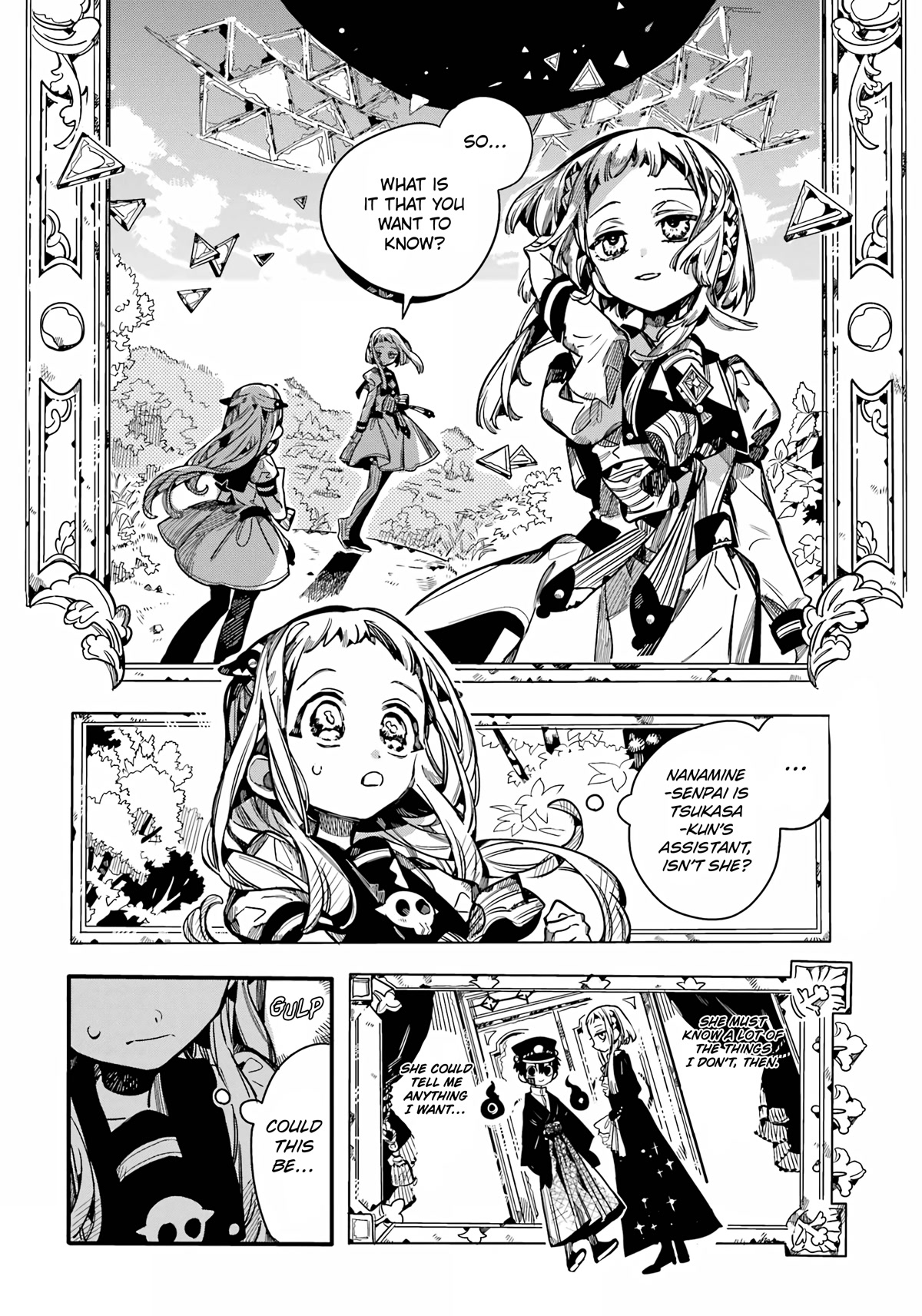 Jibaku Shounen Hanako-kun Chapter 95 page 3 - Chapter 95: Dawn (Part 3)