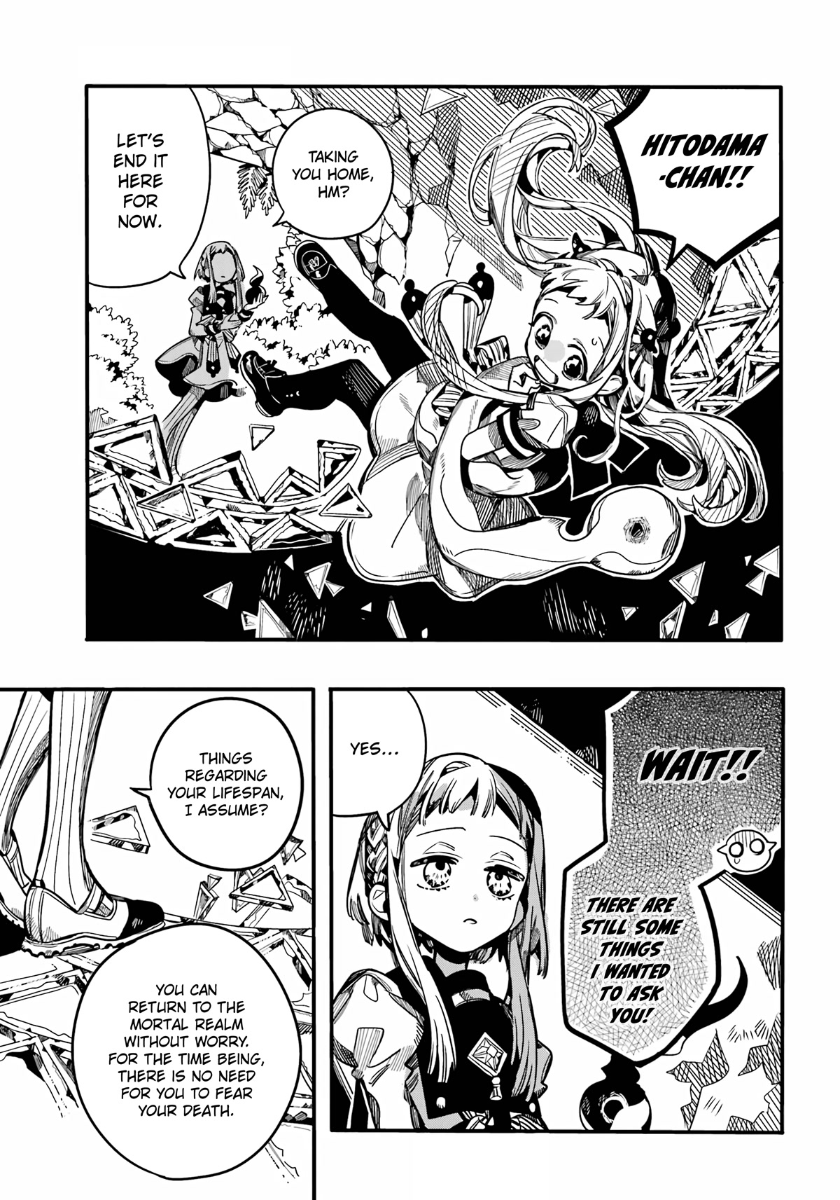 Jibaku Shounen Hanako-kun Chapter 95 page 30 - Chapter 95: Dawn (Part 3)