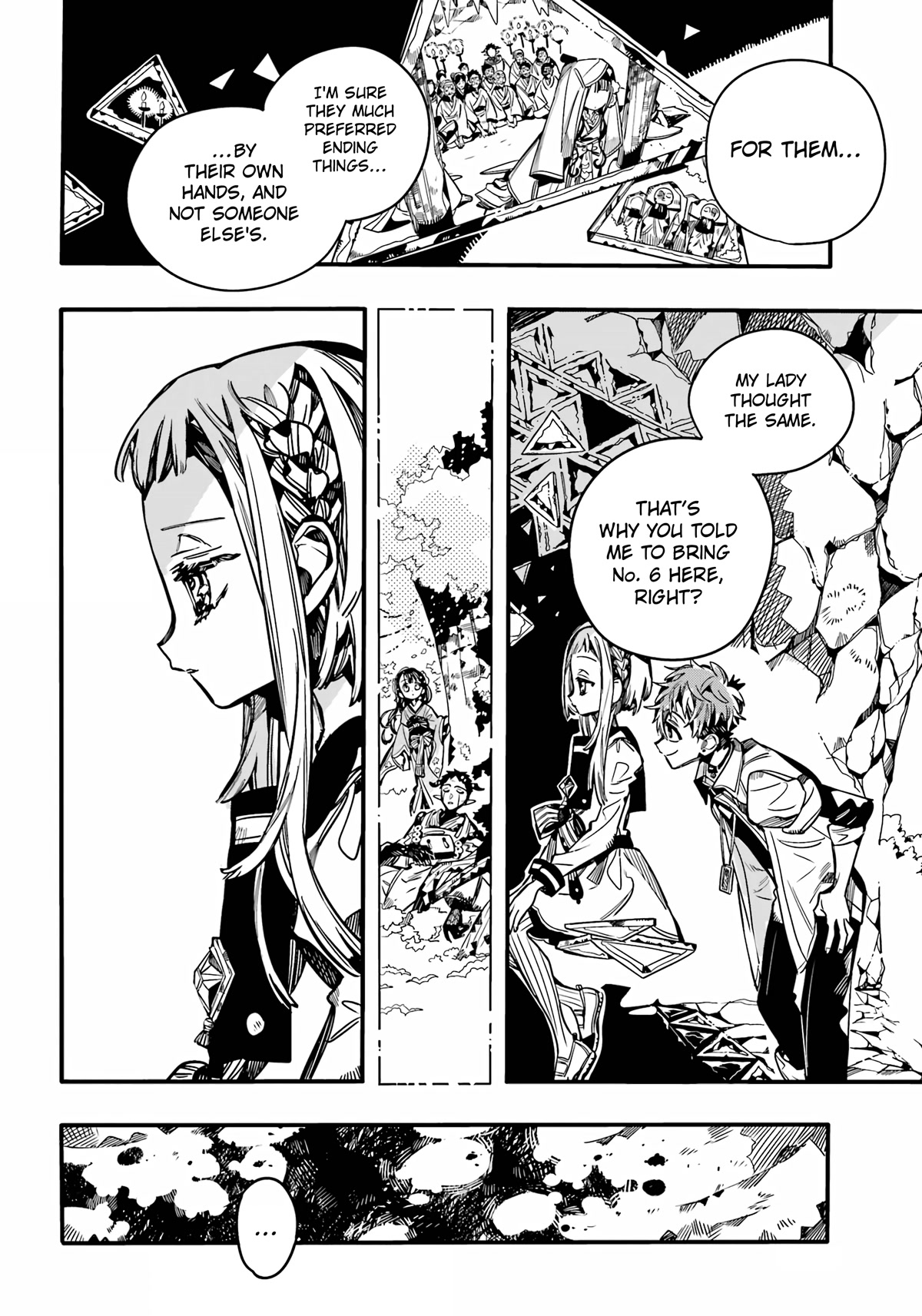 Jibaku Shounen Hanako-kun Chapter 95 page 35 - Chapter 95: Dawn (Part 3)