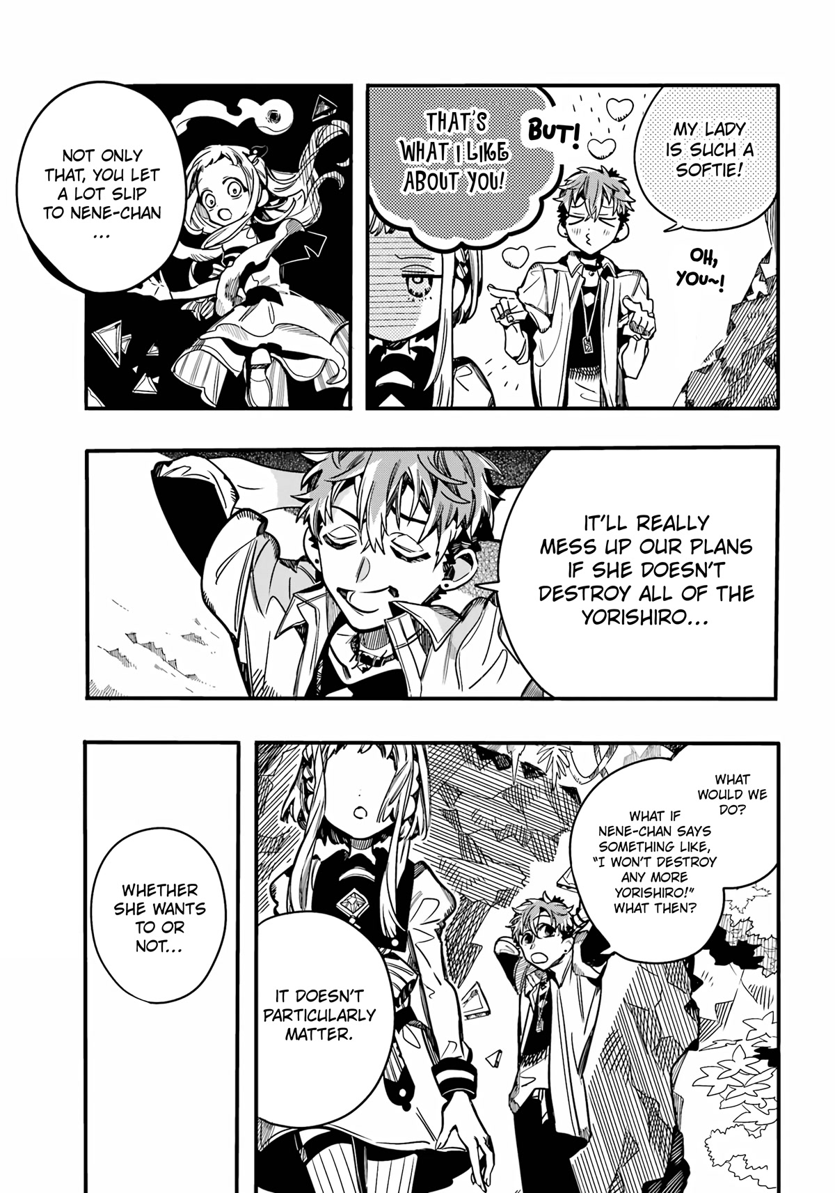 Jibaku Shounen Hanako-kun Chapter 95 page 36 - Chapter 95: Dawn (Part 3)