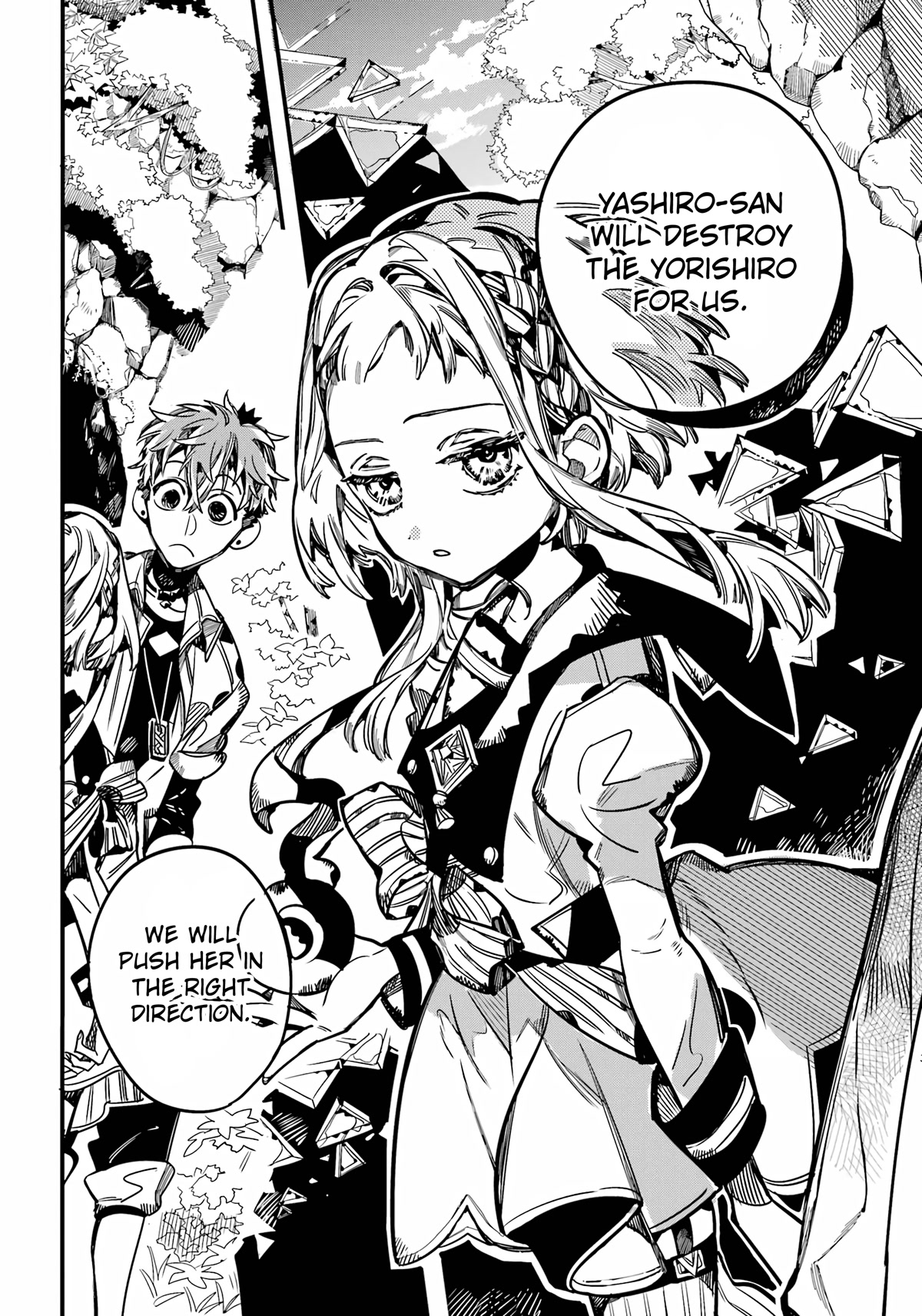 Jibaku Shounen Hanako-kun Chapter 95 page 37 - Chapter 95: Dawn (Part 3)