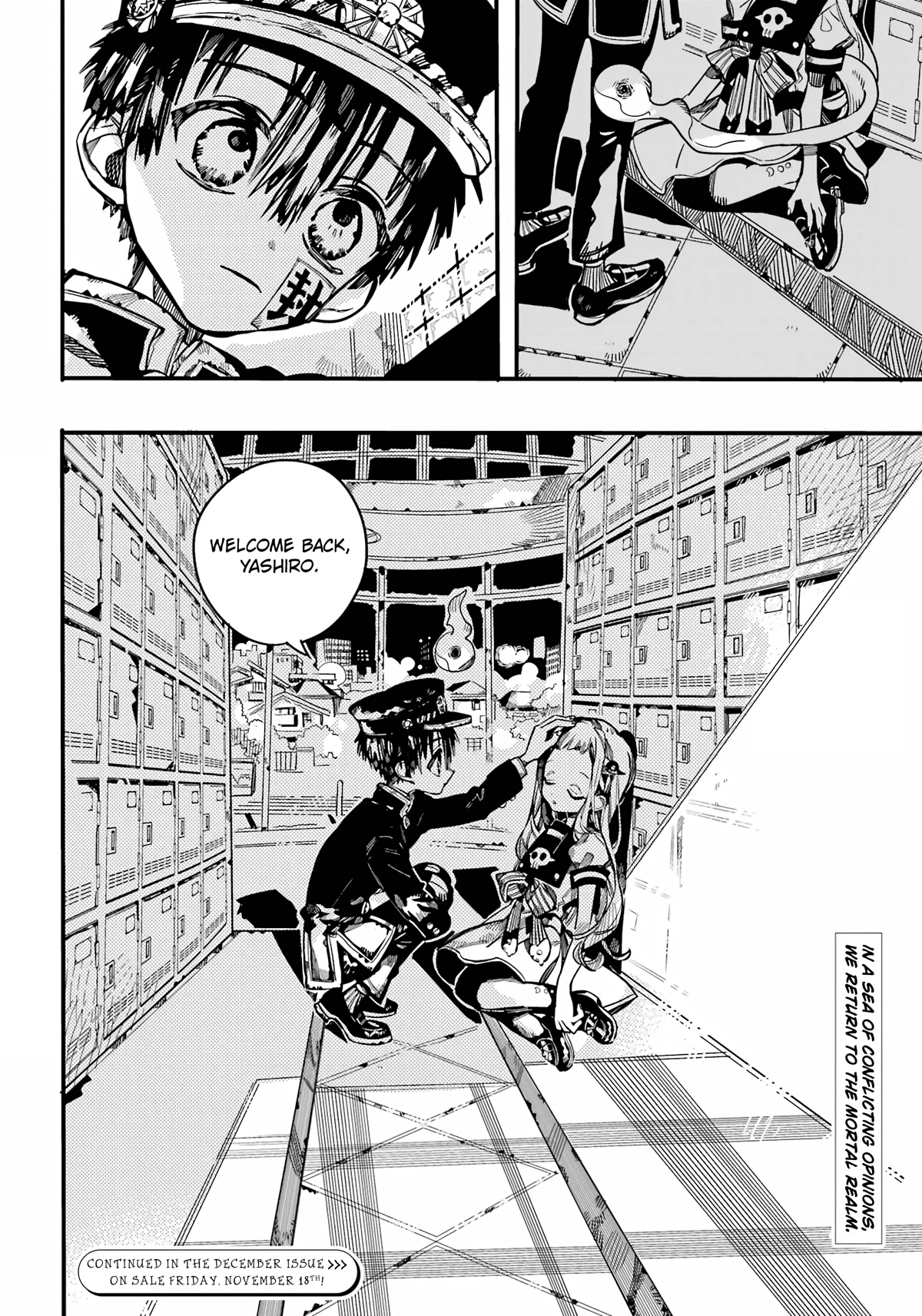 Jibaku Shounen Hanako-kun Chapter 95 page 39 - Chapter 95: Dawn (Part 3)