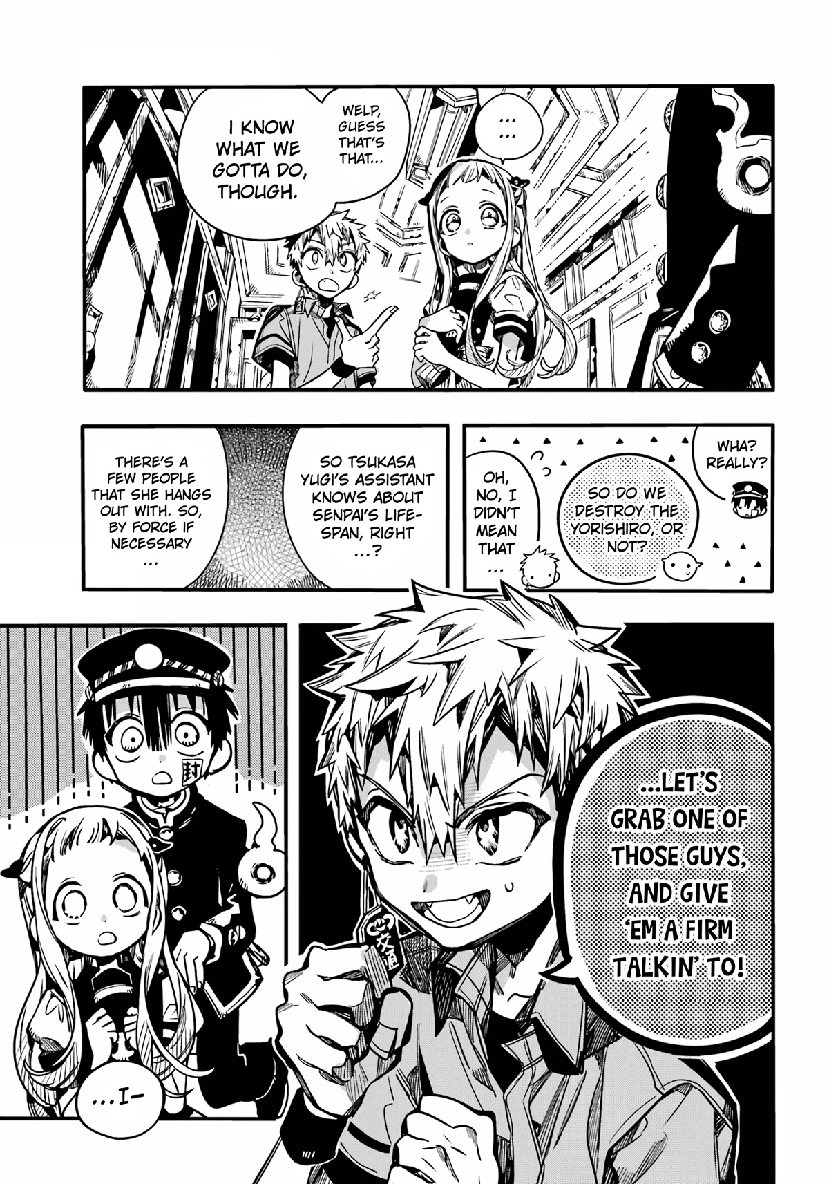 Jibaku Shounen Hanako-kun Chapter 96 page 10 - Chapter 96: Fireworks Party