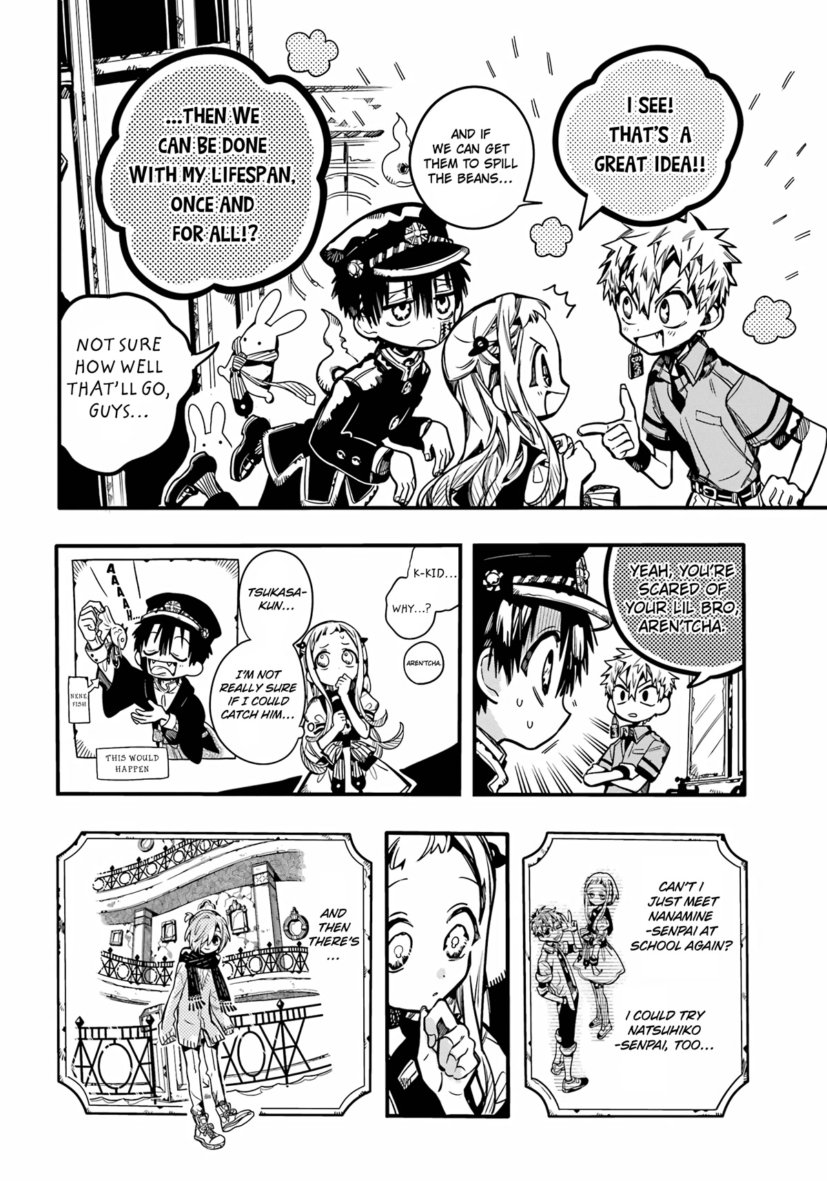 Jibaku Shounen Hanako-kun Chapter 96 page 11 - Chapter 96: Fireworks Party