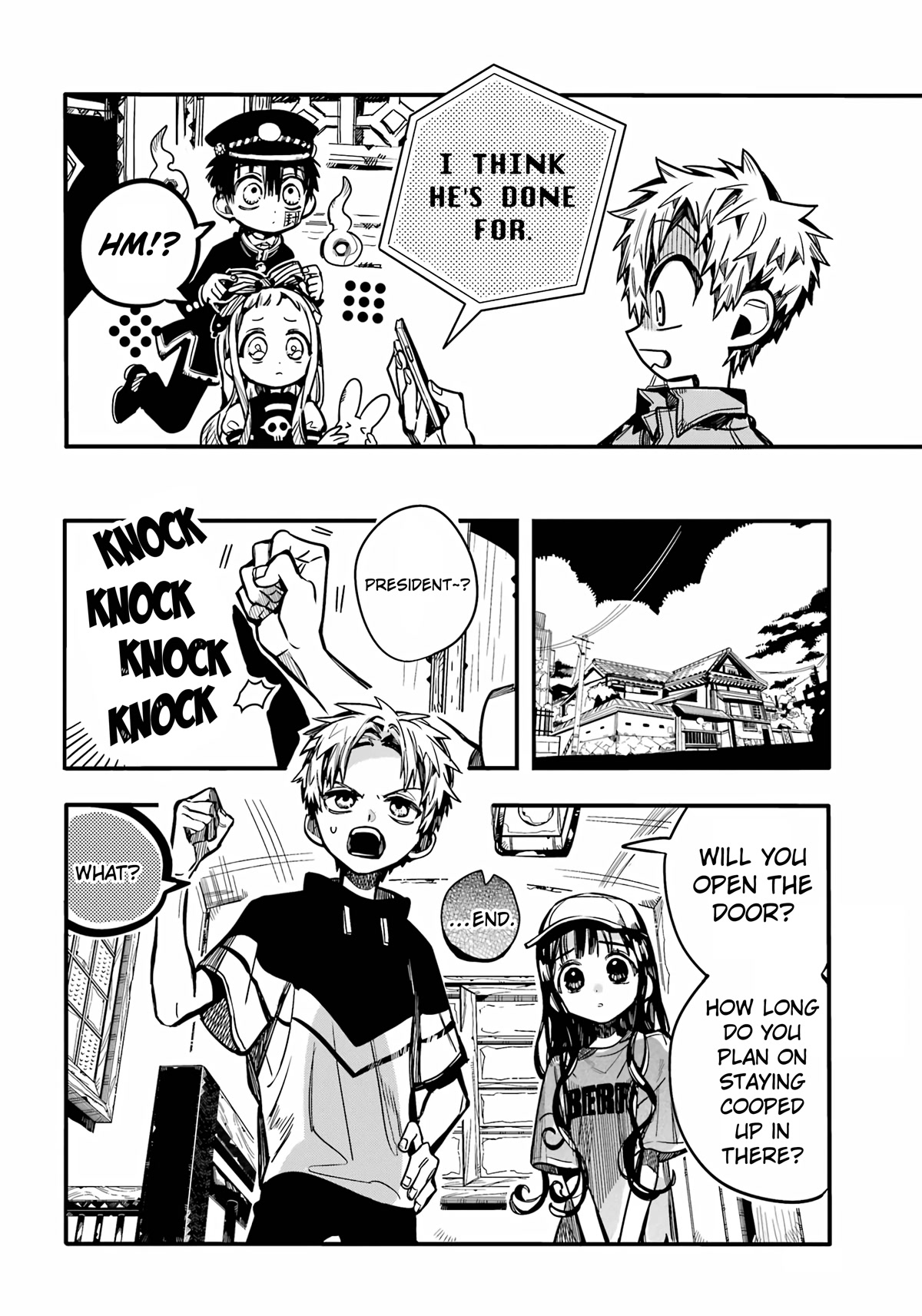Jibaku Shounen Hanako-kun Chapter 96 page 13 - Chapter 96: Fireworks Party