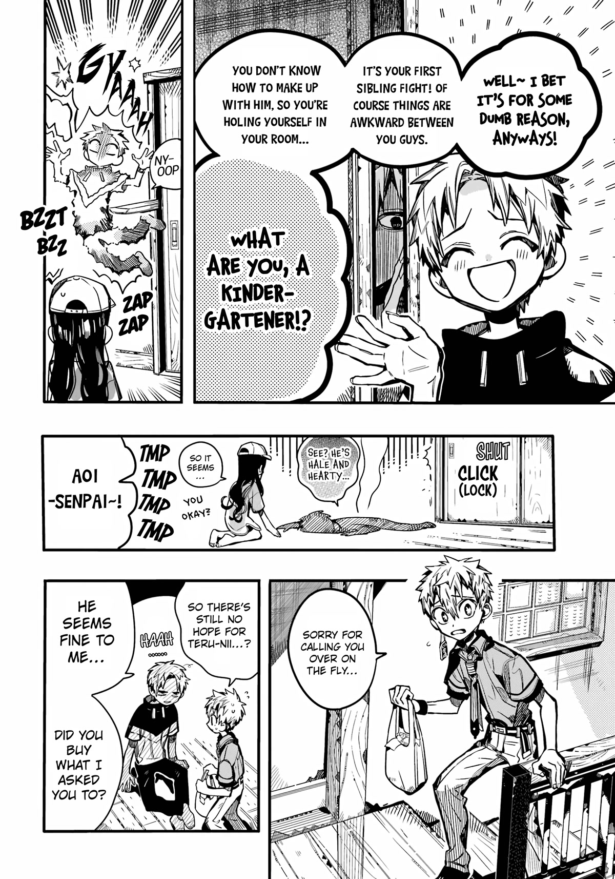 Jibaku Shounen Hanako-kun Chapter 96 page 15 - Chapter 96: Fireworks Party