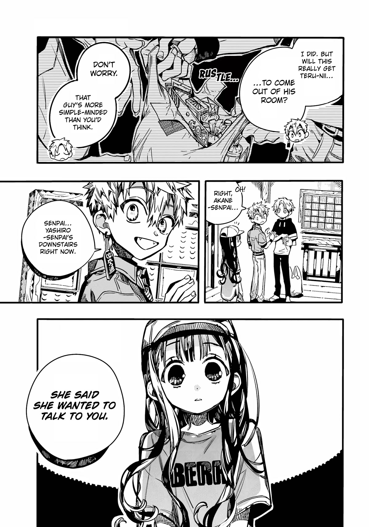 Jibaku Shounen Hanako-kun Chapter 96 page 16 - Chapter 96: Fireworks Party