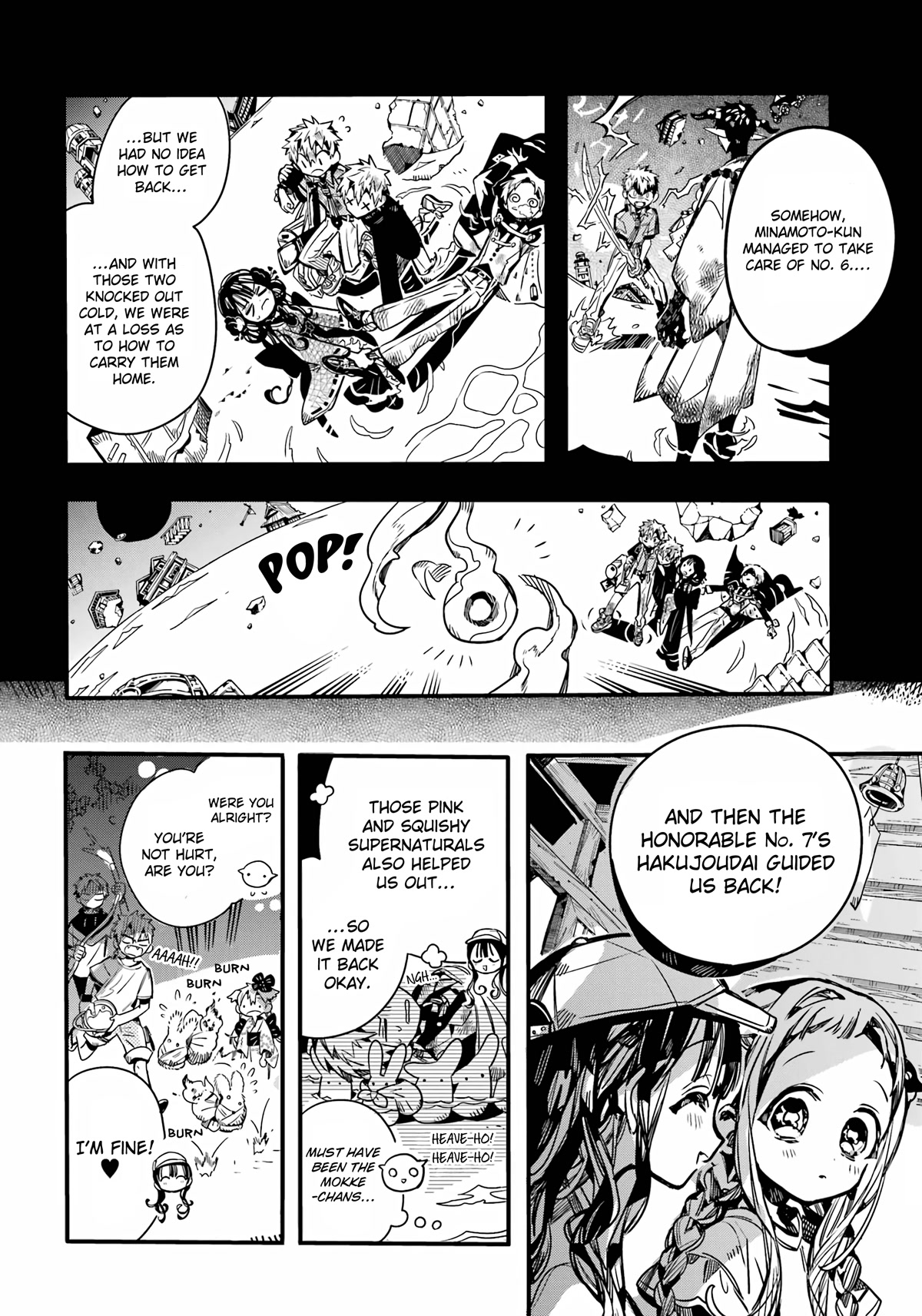 Jibaku Shounen Hanako-kun Chapter 96 page 23 - Chapter 96: Fireworks Party