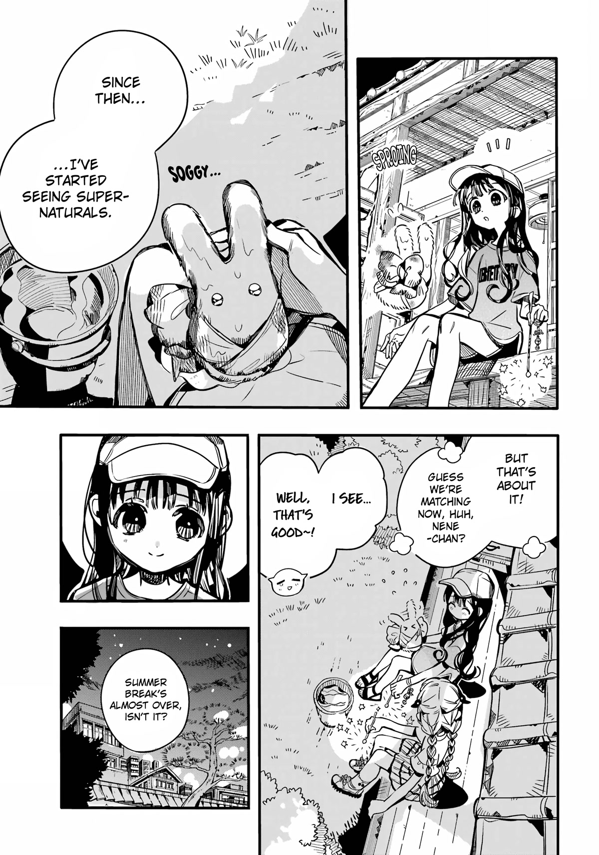 Jibaku Shounen Hanako-kun Chapter 96 page 24 - Chapter 96: Fireworks Party