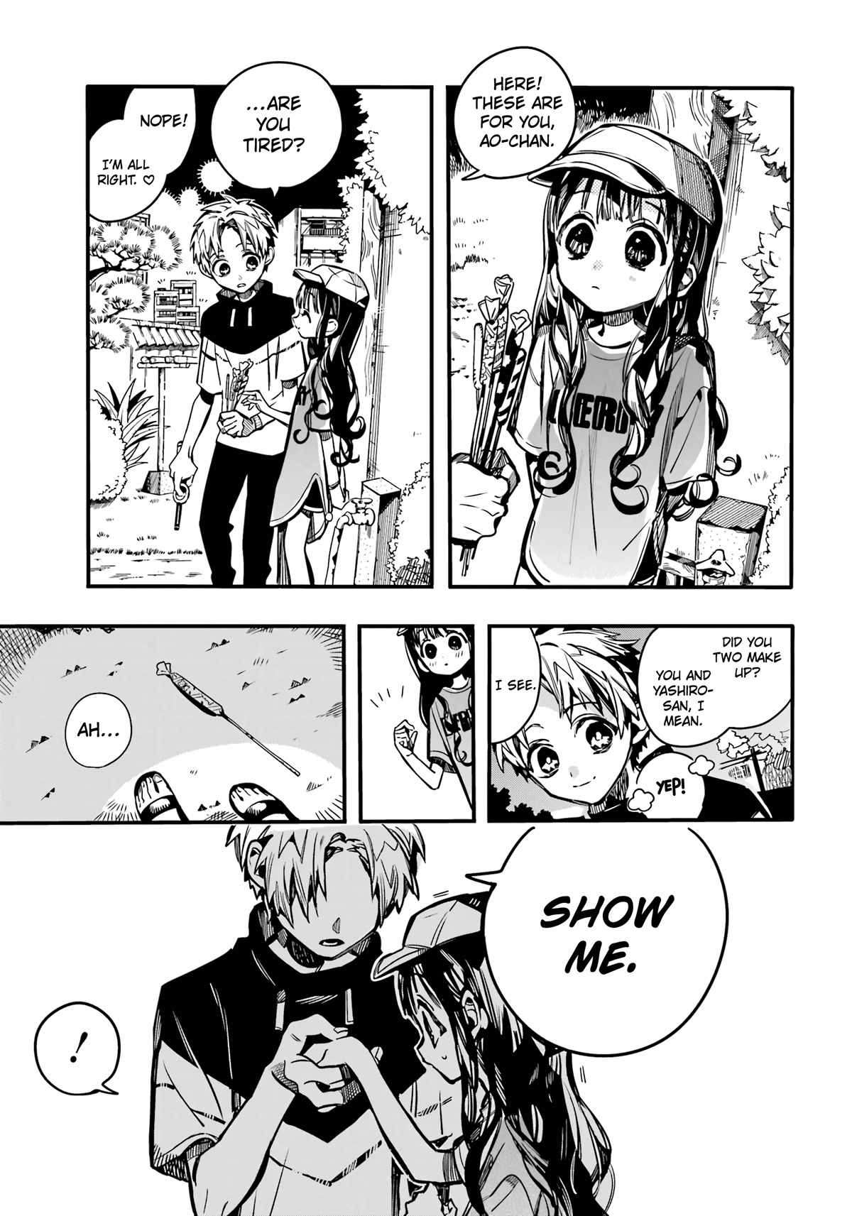 Jibaku Shounen Hanako-kun Chapter 96 page 26 - Chapter 96: Fireworks Party